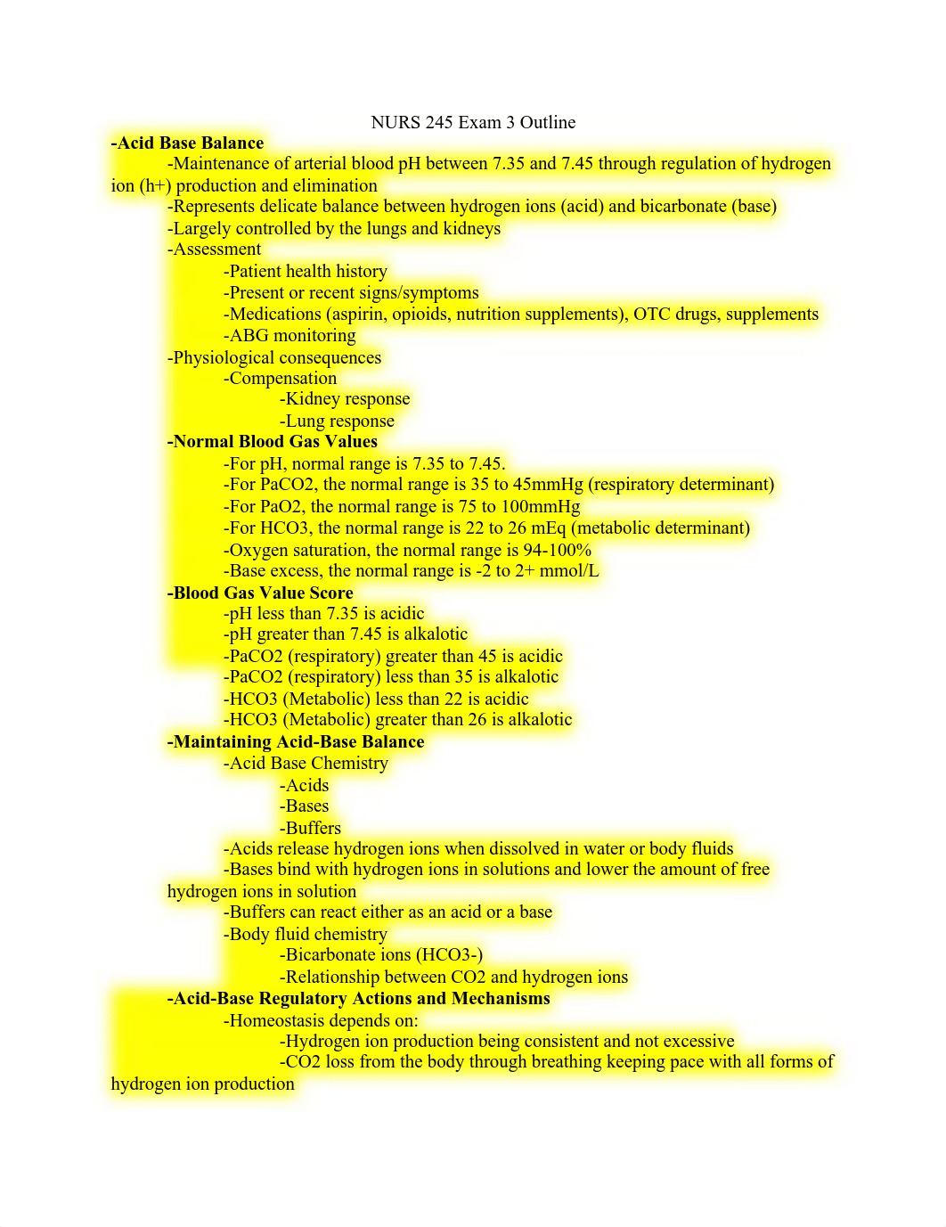 NURS 245 Exam 3 Outline  .pdf_dli3lw0vqhw_page1