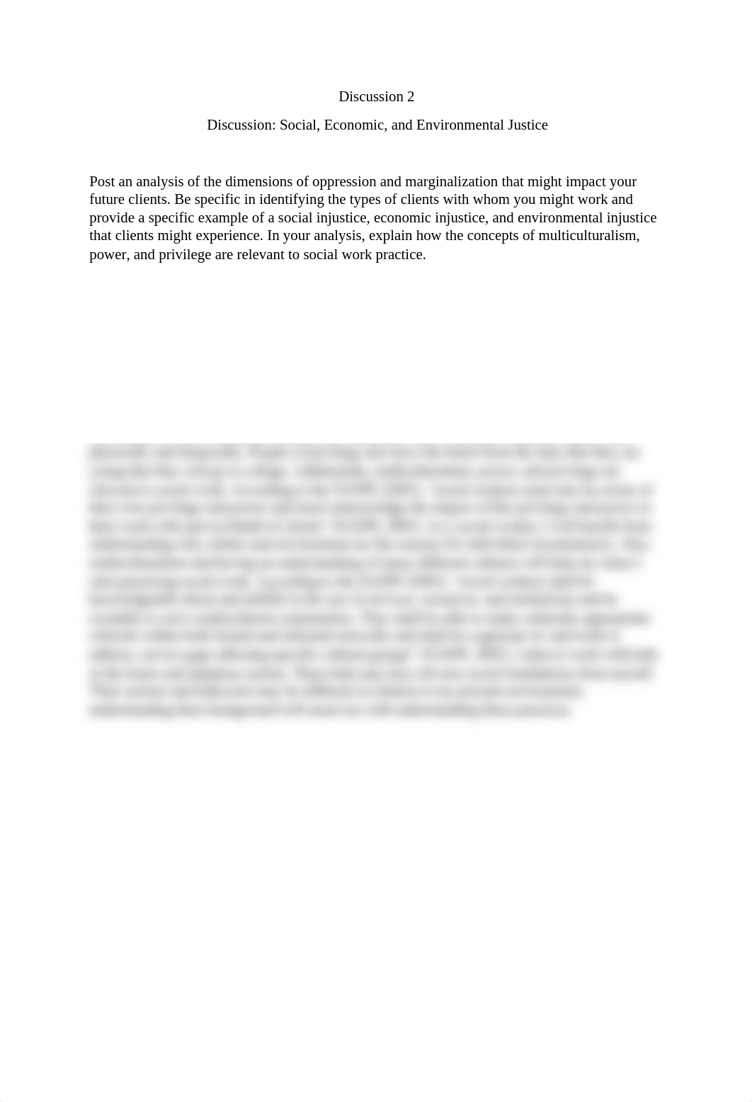 SOCW 6051 Week 2 Discussion -Response.docx_dli8cvhjht8_page1