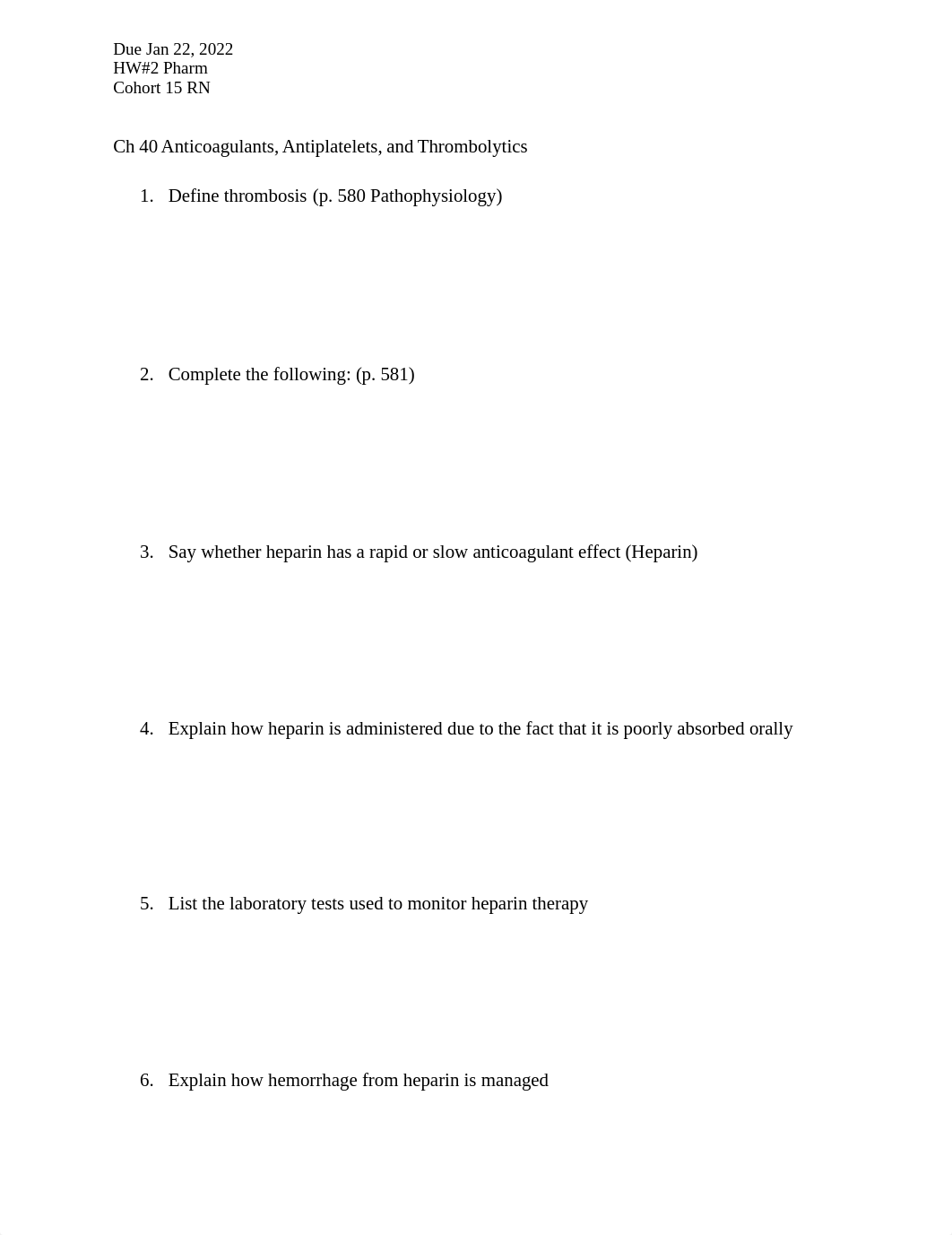 Pharm Ch 40 Anticoagulants.docx_dlia4qbp1zd_page1