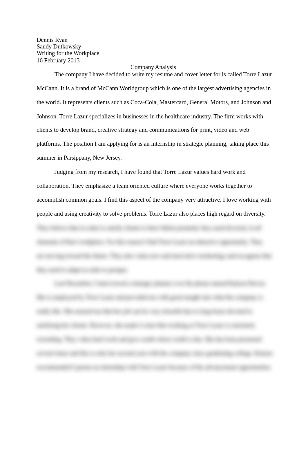 Writing for the Workplace Company Analysis_dlijakmqm9k_page1