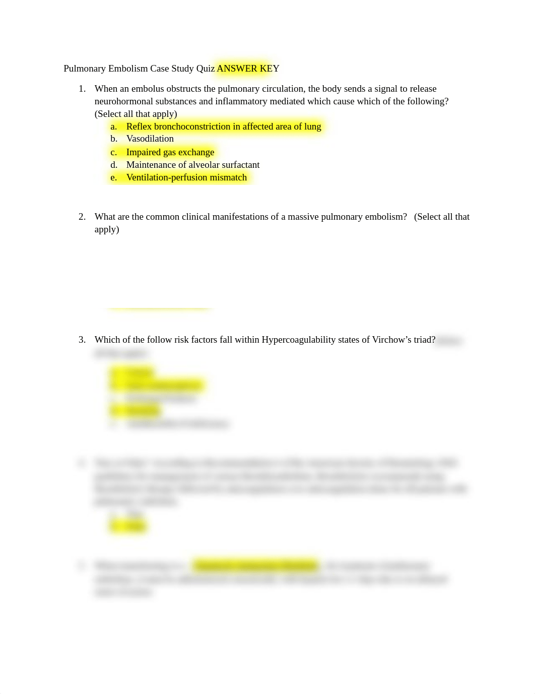 Pulmonary Embolism Case Study Quiz Answer Key*_dlikblhmqrl_page1