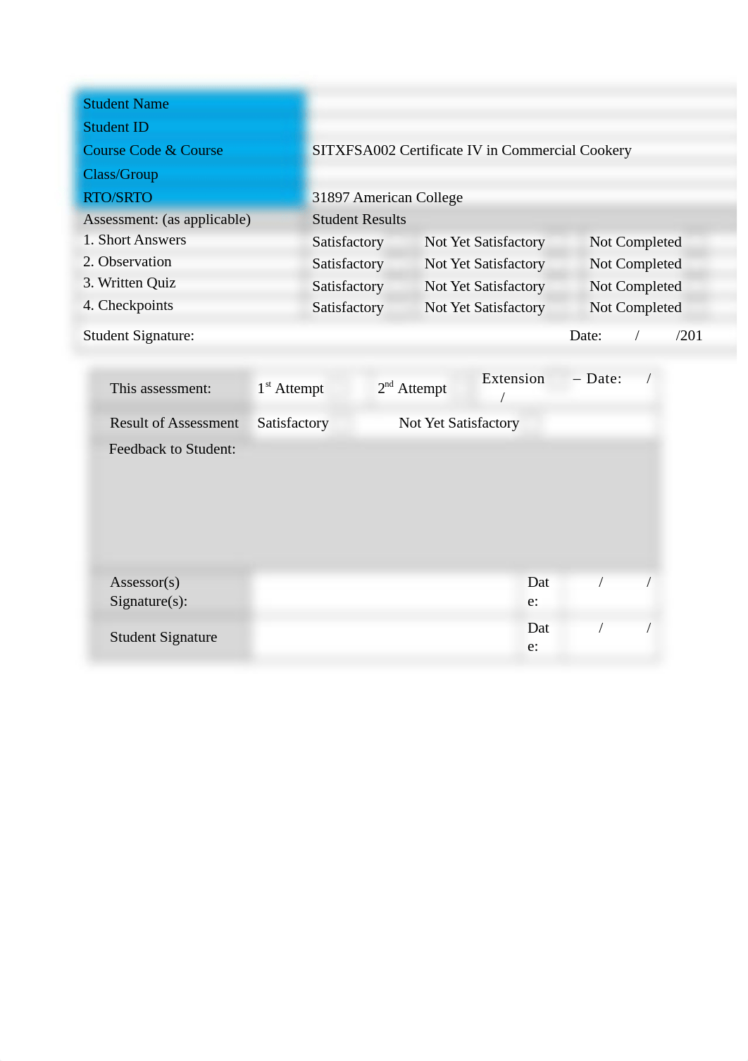 Assessment Record SITXFSA002 Participate in safe food handling practices.docx_dlim1xvmweh_page2