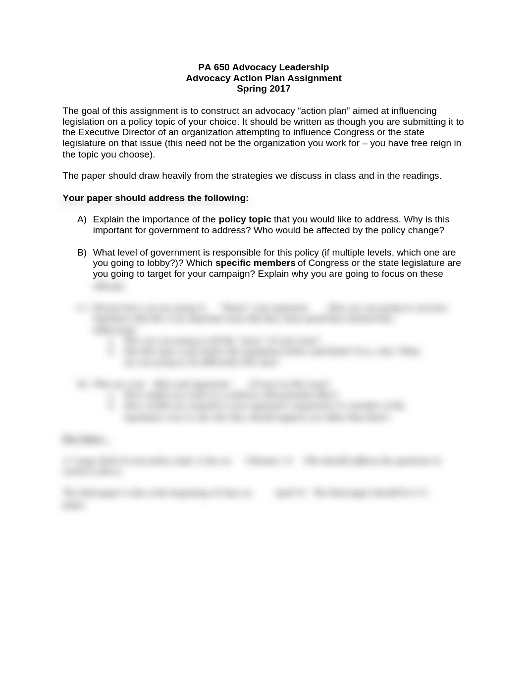 PA 650 Advocacy Leadership - Advocacy Action Plan Assignment Spring 2017.docx_dlip5rthusy_page1