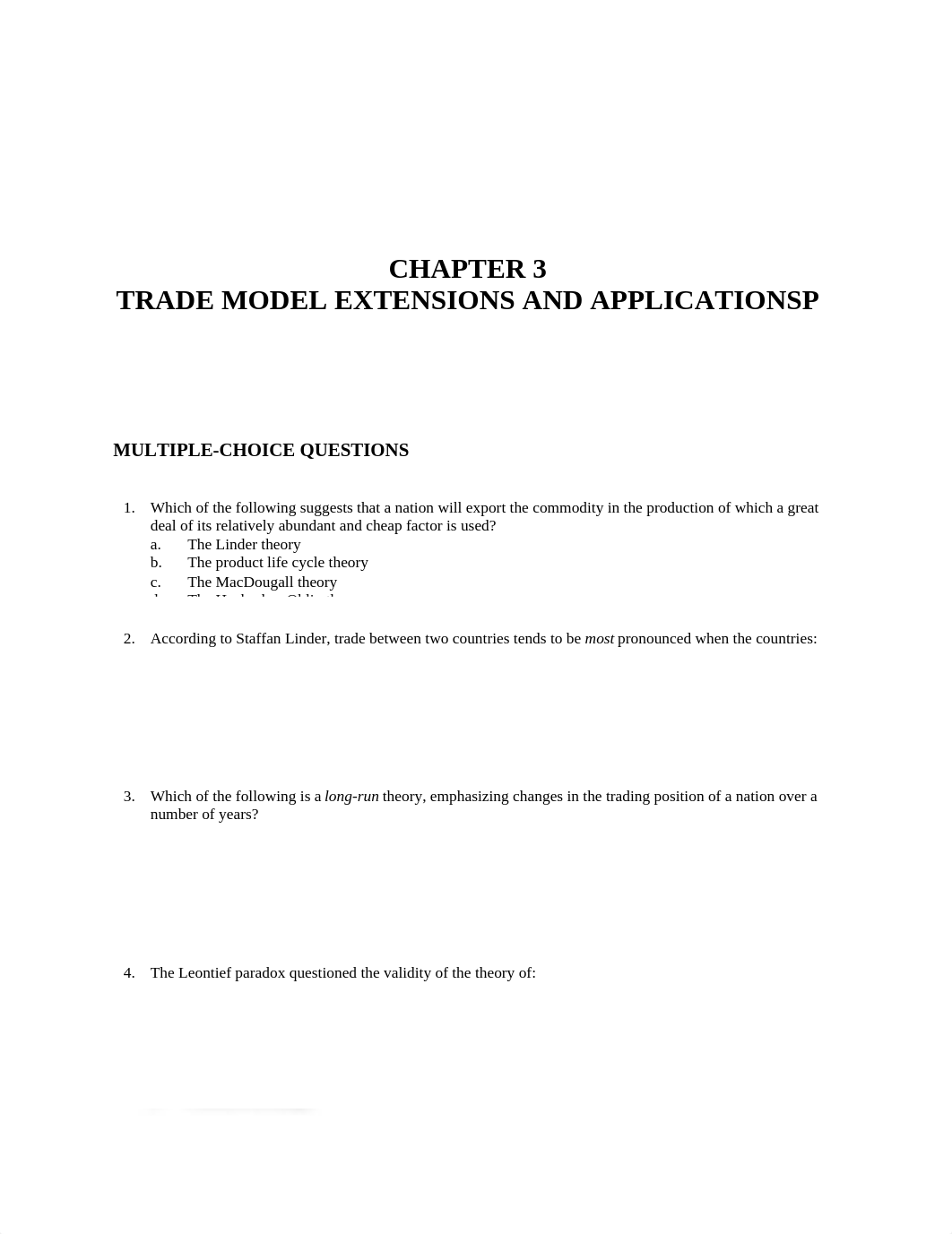 CHAPTER 3 TRADE MODEL EXTENSIONS AND APPLICATIONSP_dlitxc2mu2y_page1