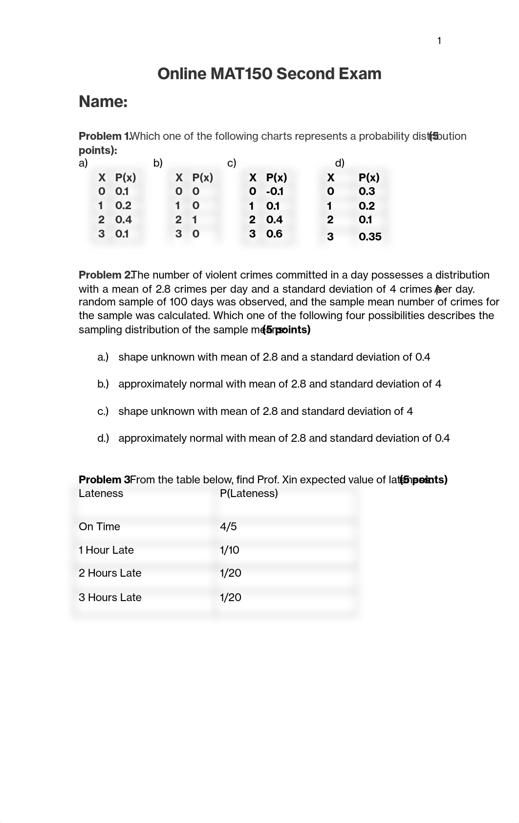 MAT150 Online Second Exam Goldstein.pdf_dlitzpvymf2_page1