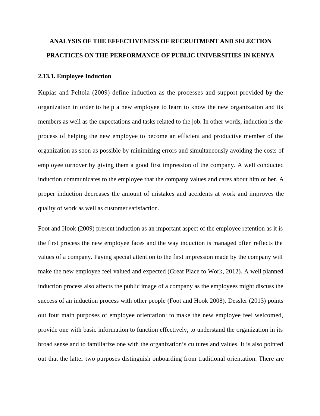 ANALYSIS OF THE EFFECTIVENESS OF RECRUITMENT AND SELECTION PRACTICES ON THE PERFORMANCE OF PUBLIC UN_dliztw28zio_page1