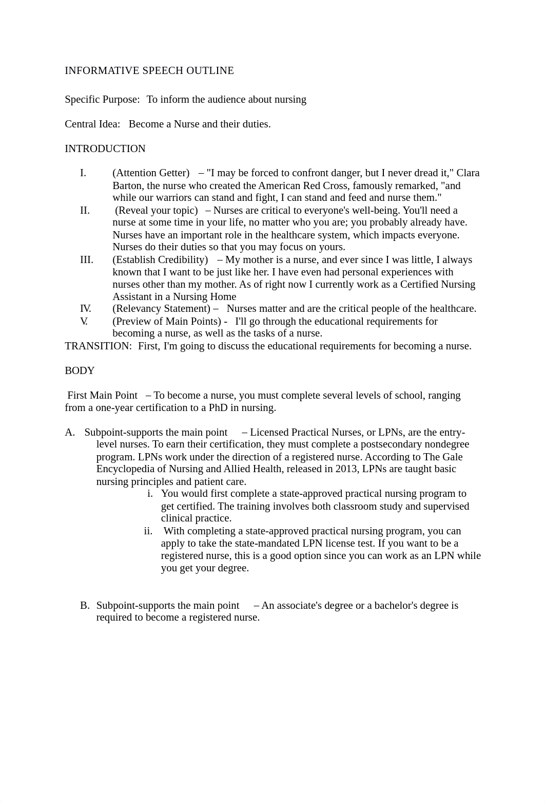 Informative Nurse Speech Outline.docx_dlj8b16j2dq_page1