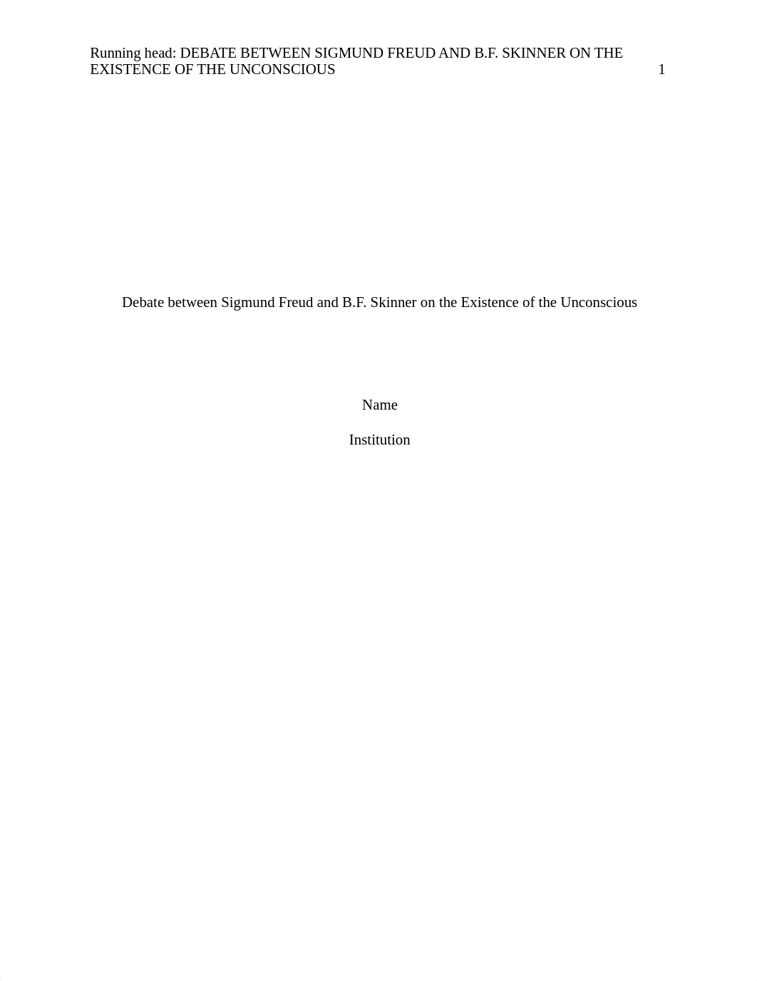 APA Debate between Sigmund Freud and B.F. Skinner on the Existence of the Unconscious.docx_dljcvl4j2bt_page1