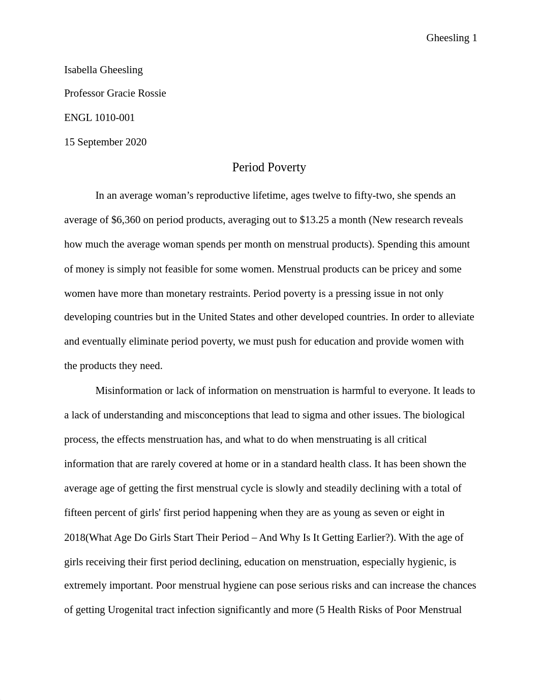 Isabella Gheesling Period Poverty Research Paper Draft.docx_dljhewoxftx_page1