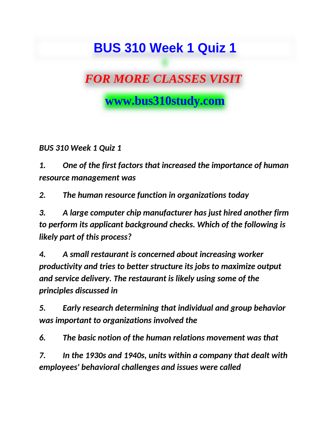 BUS 310 Week 1 Quiz 1.docx_dljmngkzmtd_page1