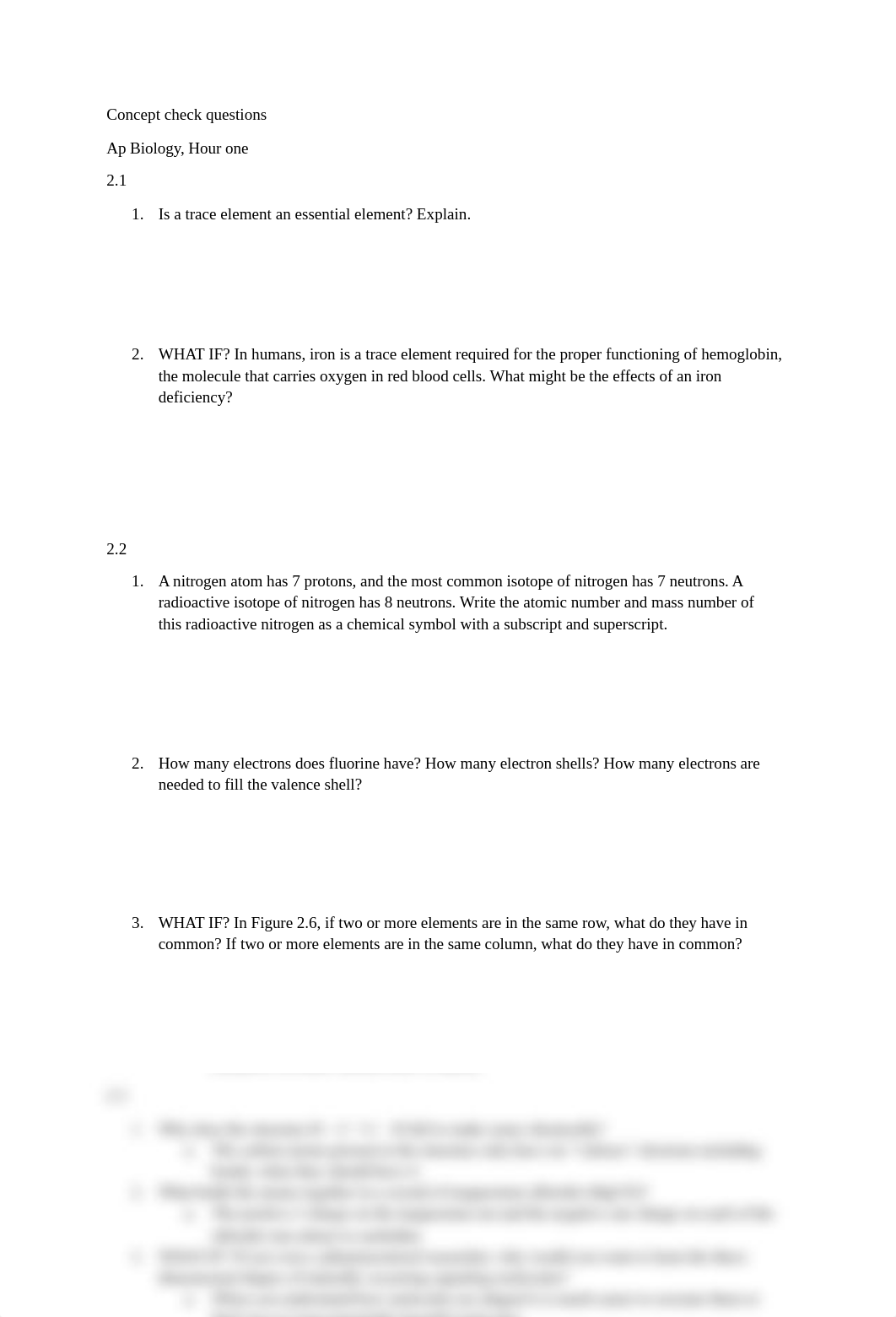 Concept check questions ap bio.docx_dljxfgndyz3_page1