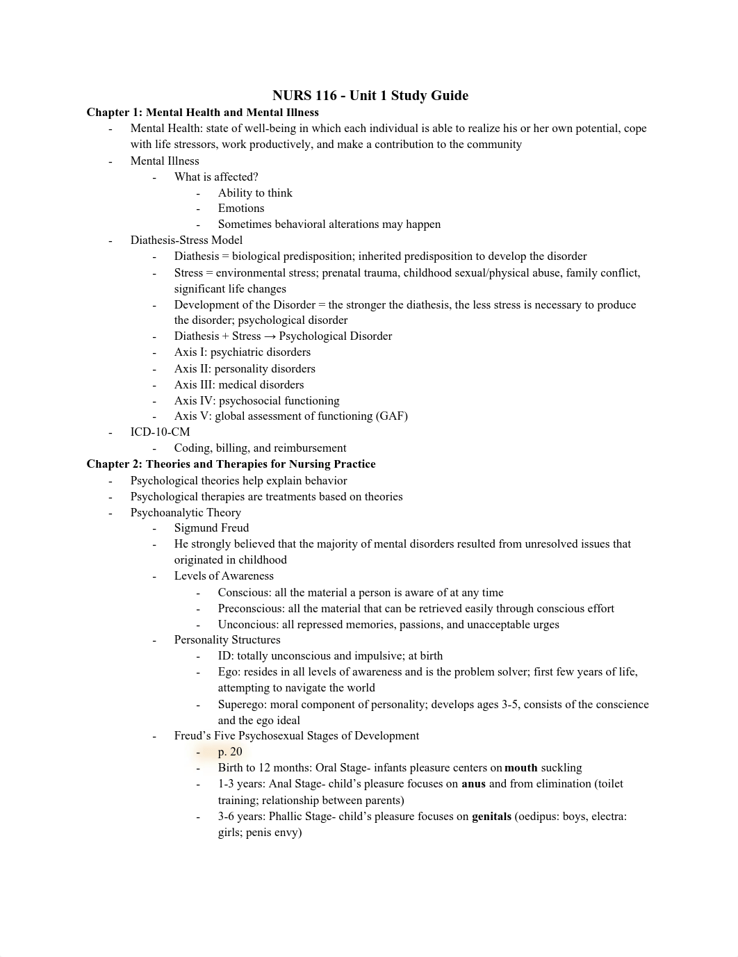 NURS 116 - Unit 1 Study Guide.pdf_dljzip70r9i_page1