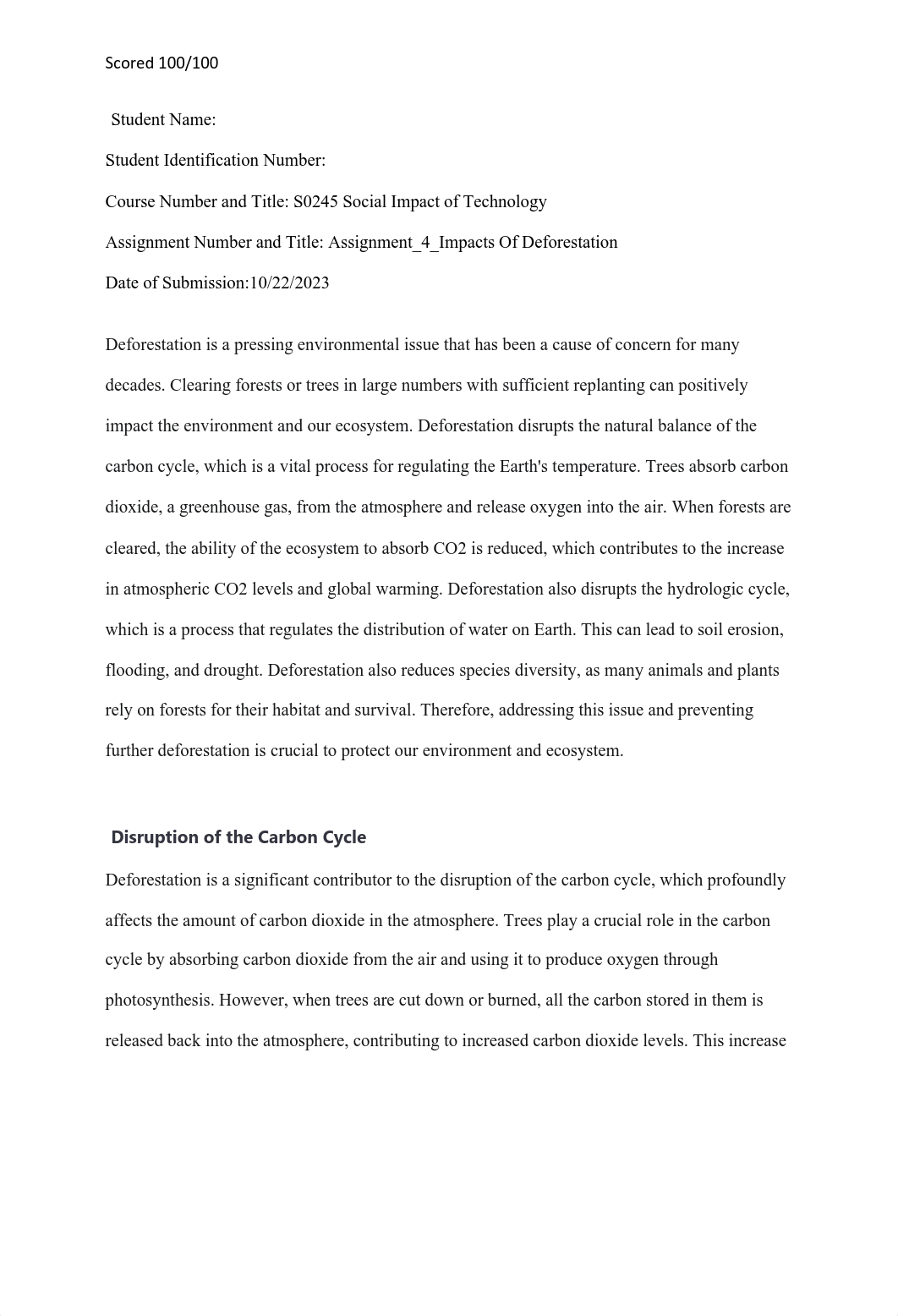 Assignment_4_ SO245 Social Impact of Technology_Impacts Of Deforestation_CH.pdf_dlkh6akfw9b_page1