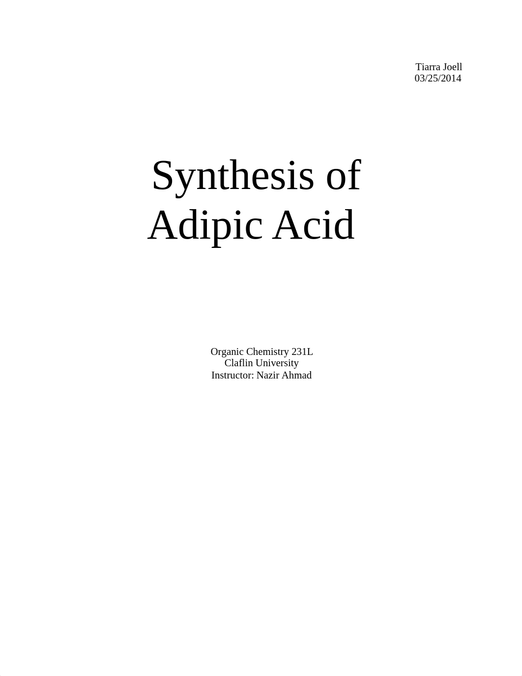 Exp 8 Synthesis of Adipic Acid_dlkhmql1lsi_page1