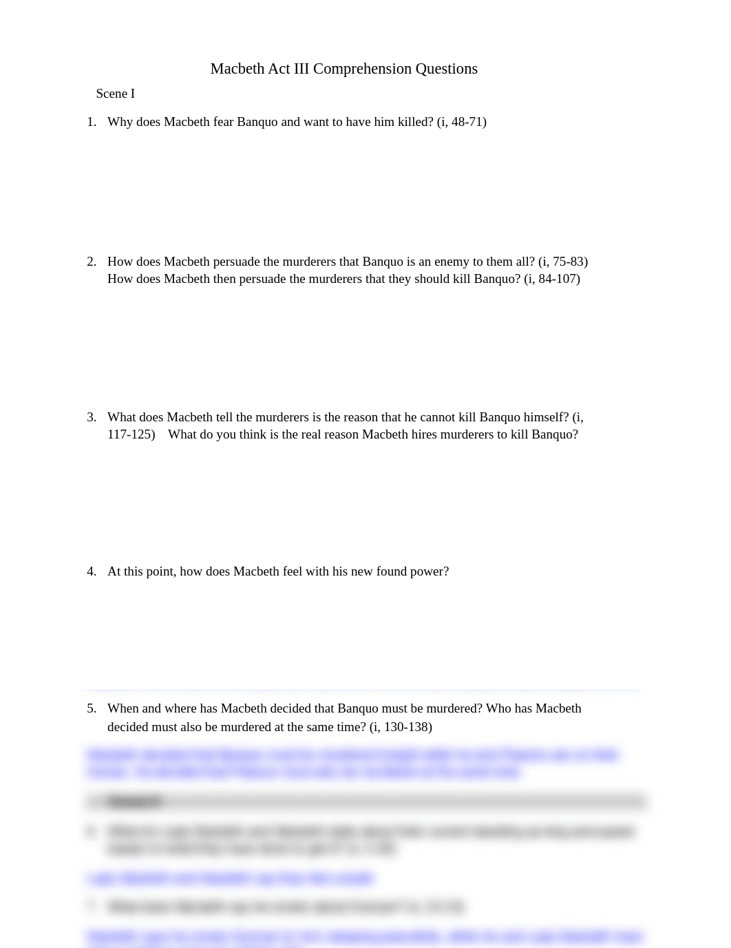 Ariea Wince - Macbeth Act 3_ Scenes 1-3 Questions.docx_dlkjudgbt4l_page1