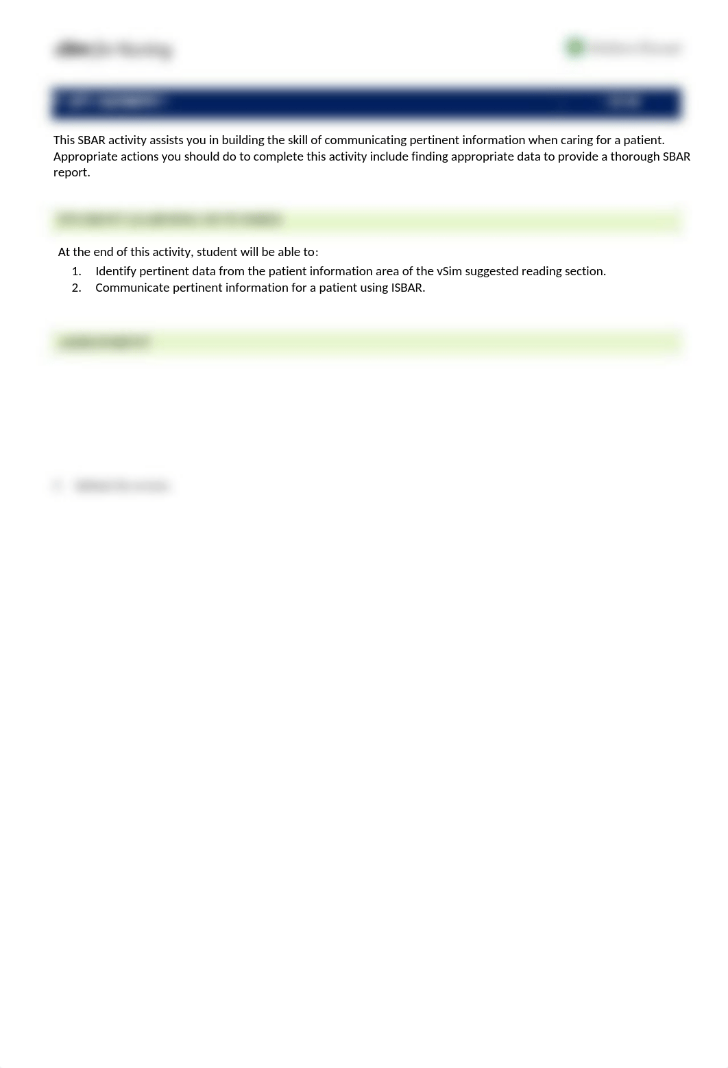 vSim ISBAR Activity (14) Harry hadley.docx_dll1lelujbf_page1