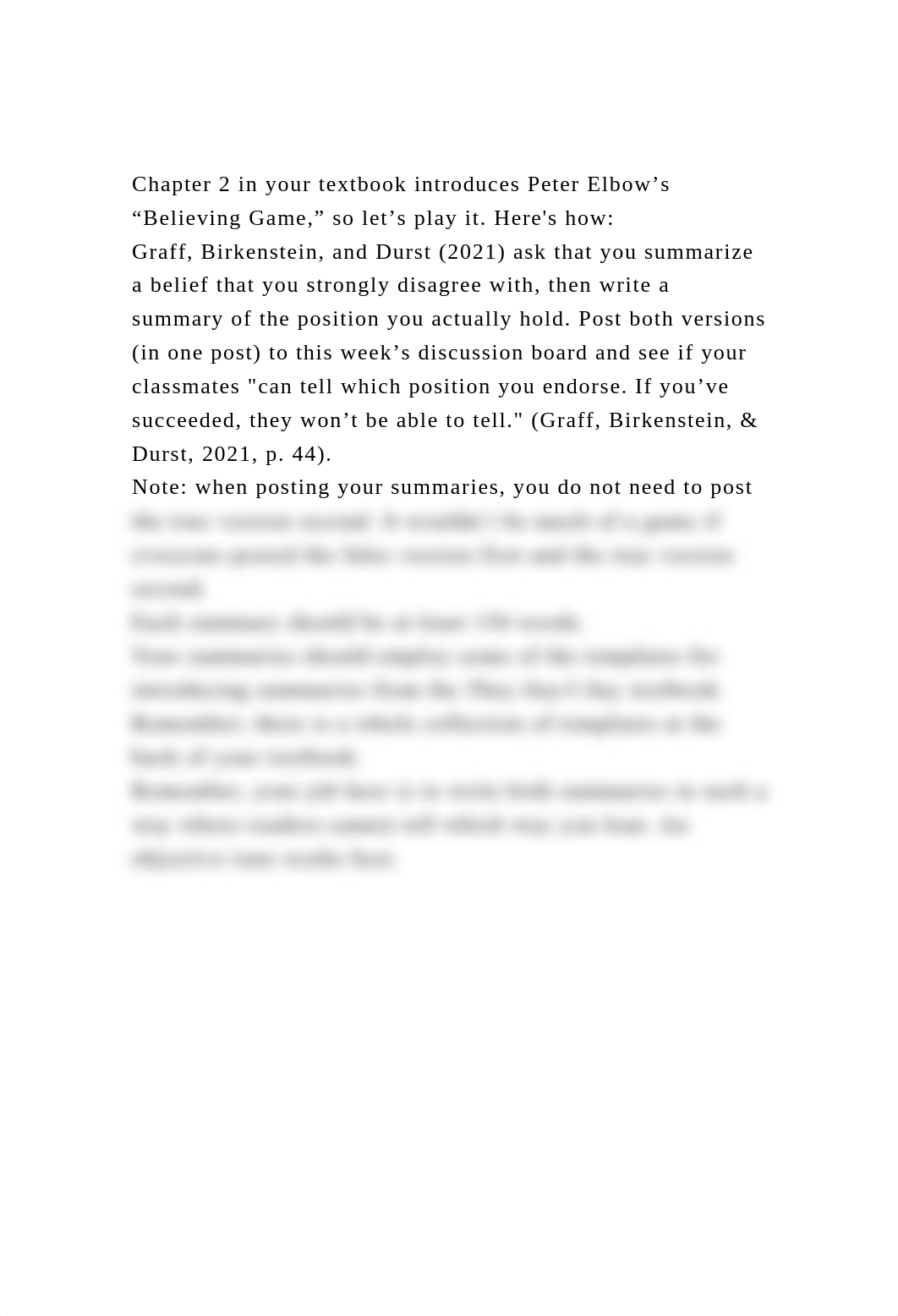 Chapter 2 in your textbook introduces Peter Elbow's Believing Gam.docx_dll5y3ow0hm_page2