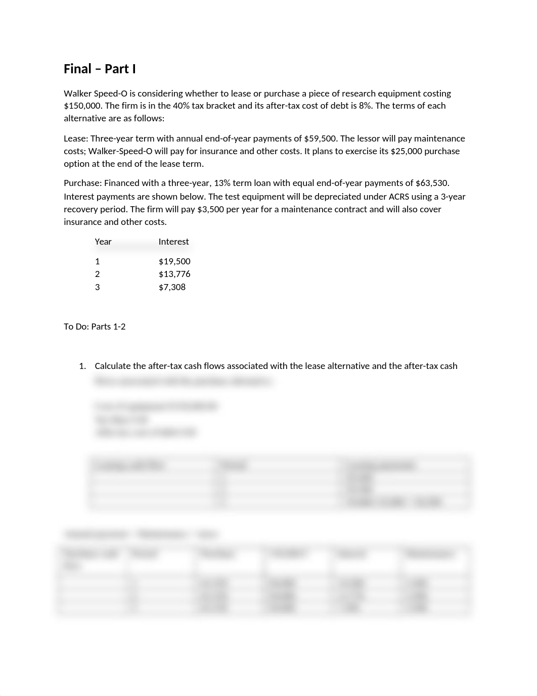 FIN345 Final Part I Walker Speed-O.docx_dll6gt9onk5_page1