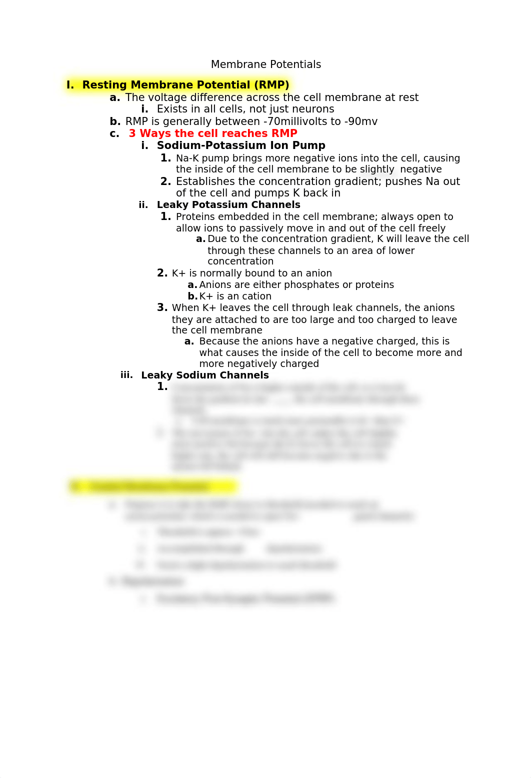 Neurology - Graded, Resting & Action Potentials (Ninja Nerd Notes).docx_dllfp841gox_page1