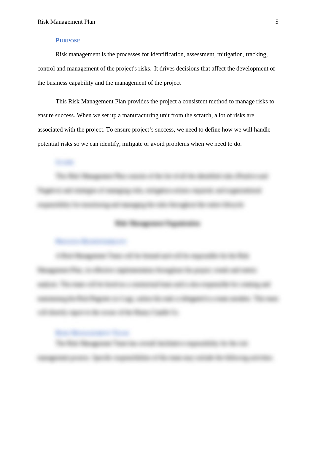 Set up Candle Manufacturing Unit Risk Management Plan_EM660_FinalProject.docx_dllk7qd28m9_page5