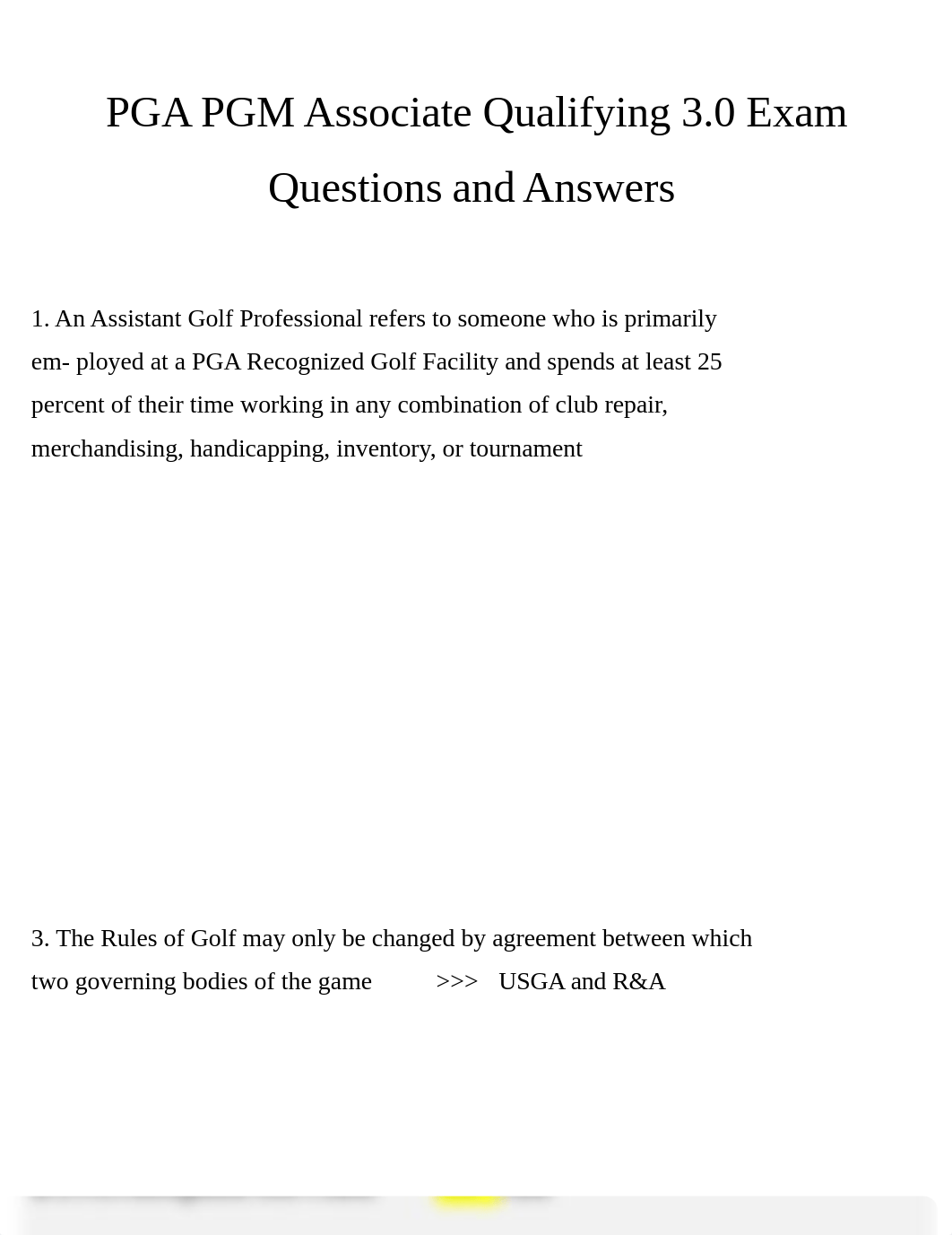 PGA PGM Associate Qualifying 3.0 Exam.docx_dlln8kyl63b_page1