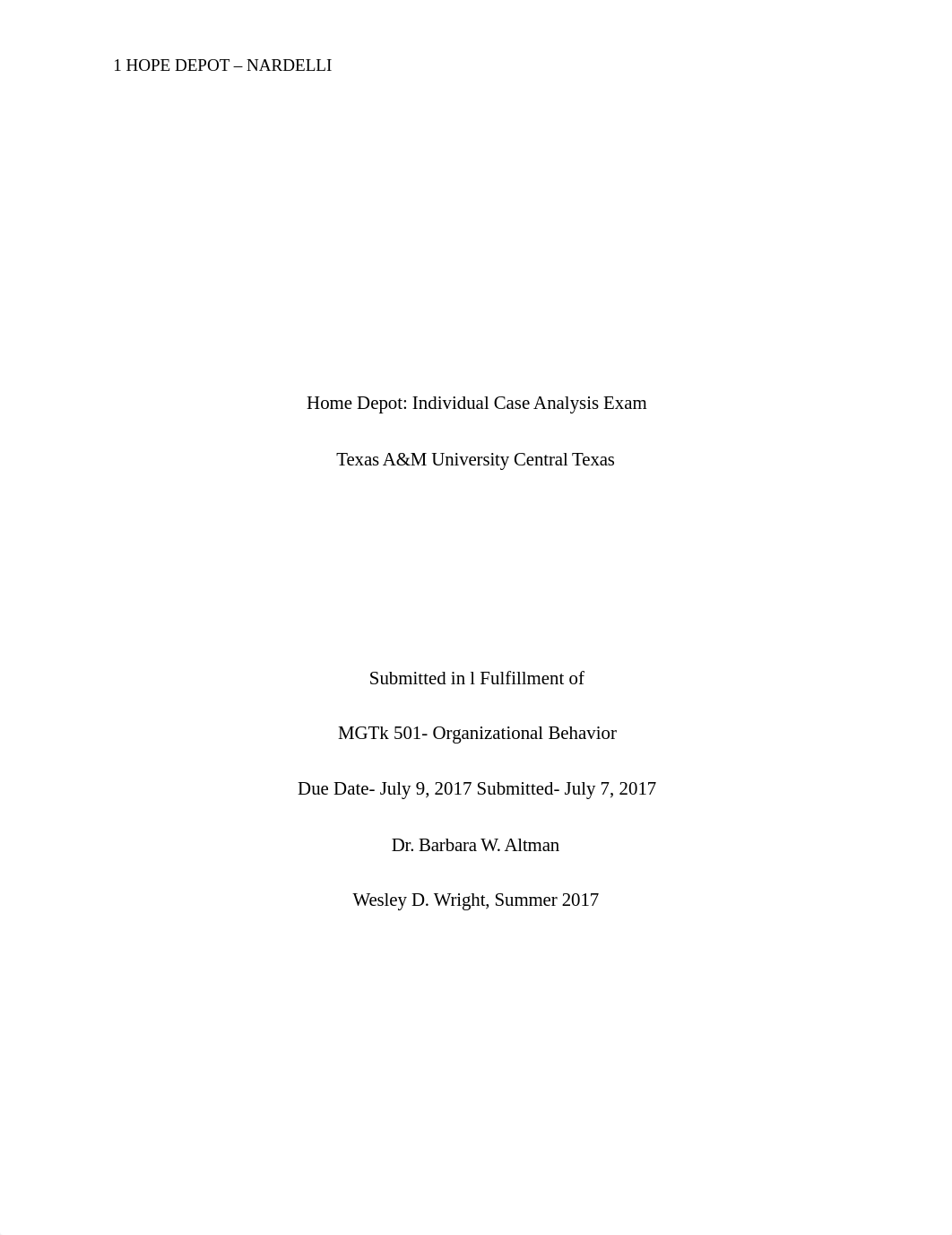 Home Depot Case Analysis Indvidual 7.8.17.docx_dllpmsquh2u_page1