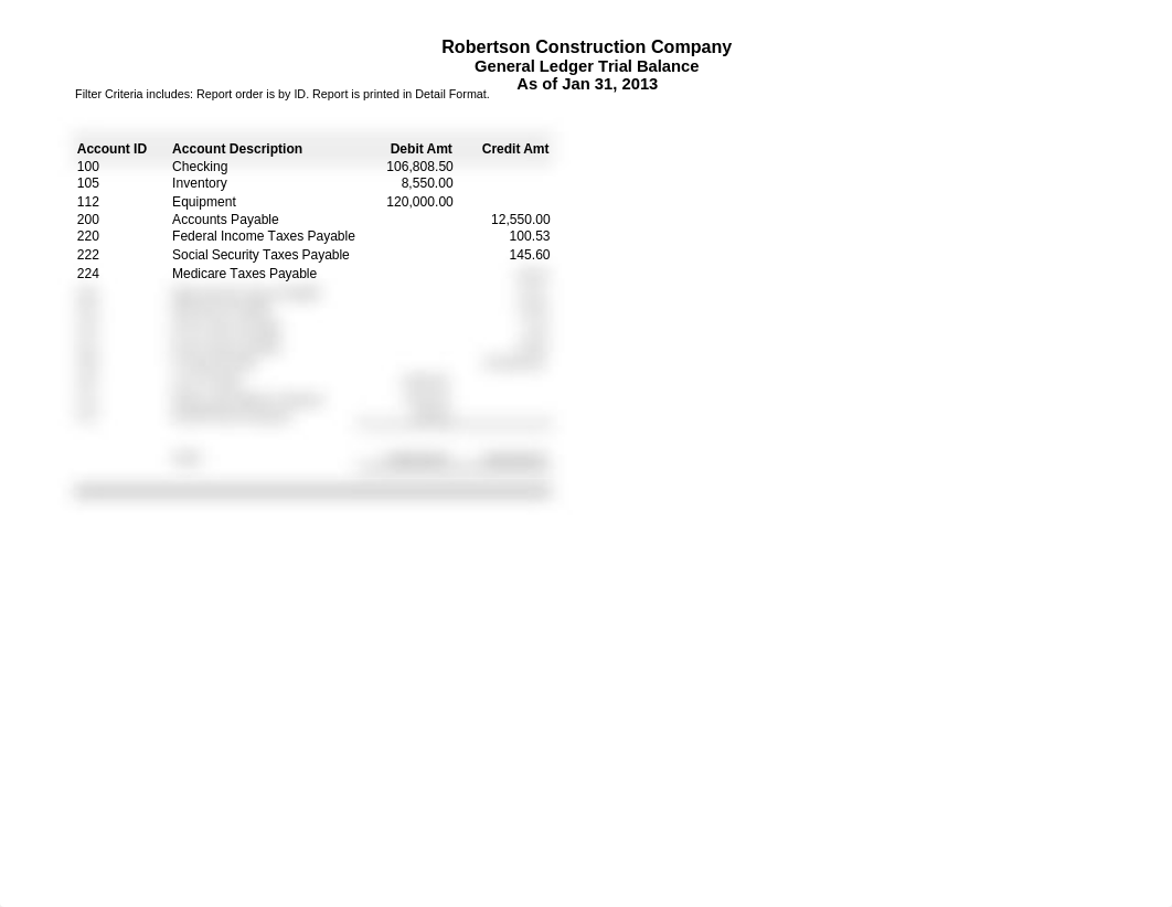 Robertson Construction Company General Ledger Trial Balance_dlm0olemcn0_page1