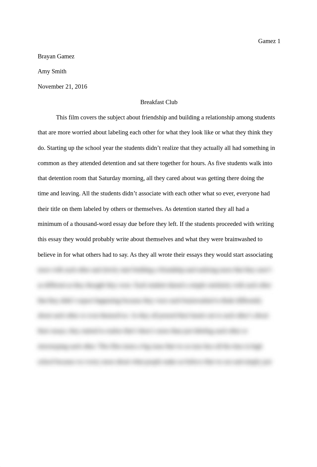 Breakfast club essay.docx_dlm3sl19017_page1