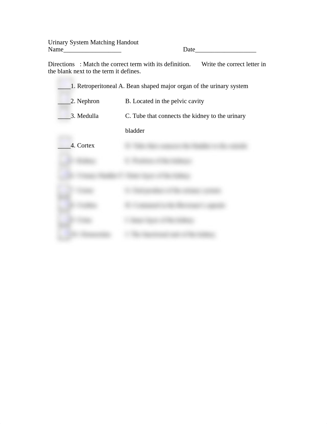 Urinary_System_Matching_Handout_MoodleCP.doc_dlmbfrnhkmj_page1