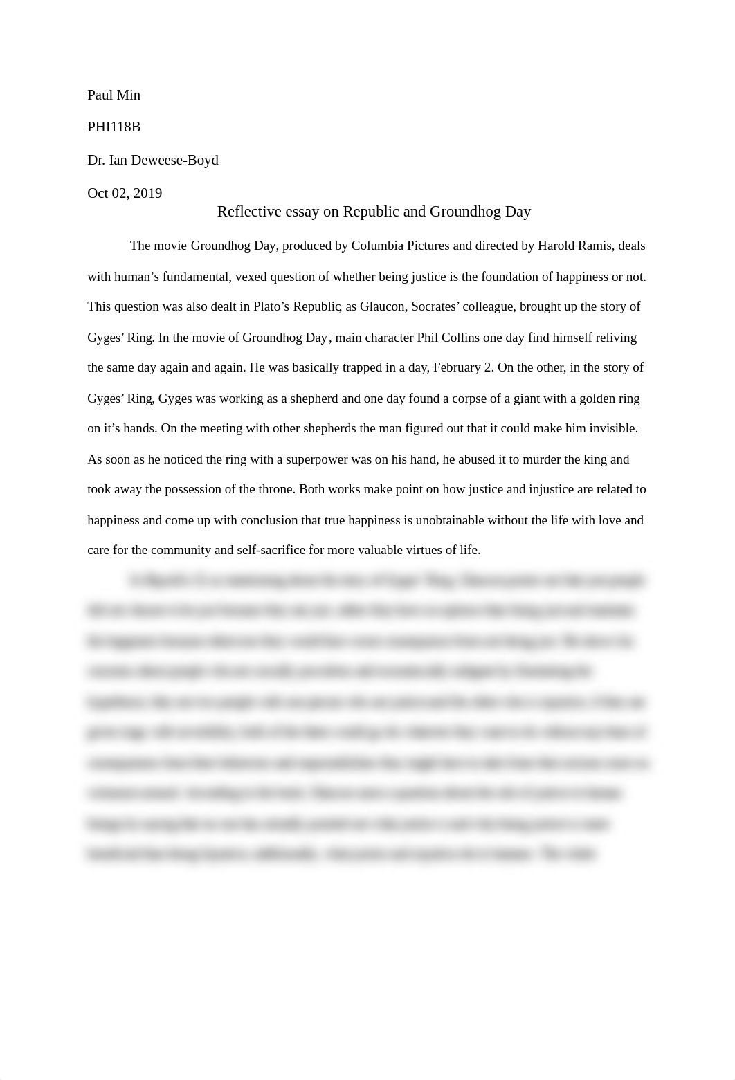 Reflective essay on Republic and Groundhog Day .docx_dlmfoozn69c_page1