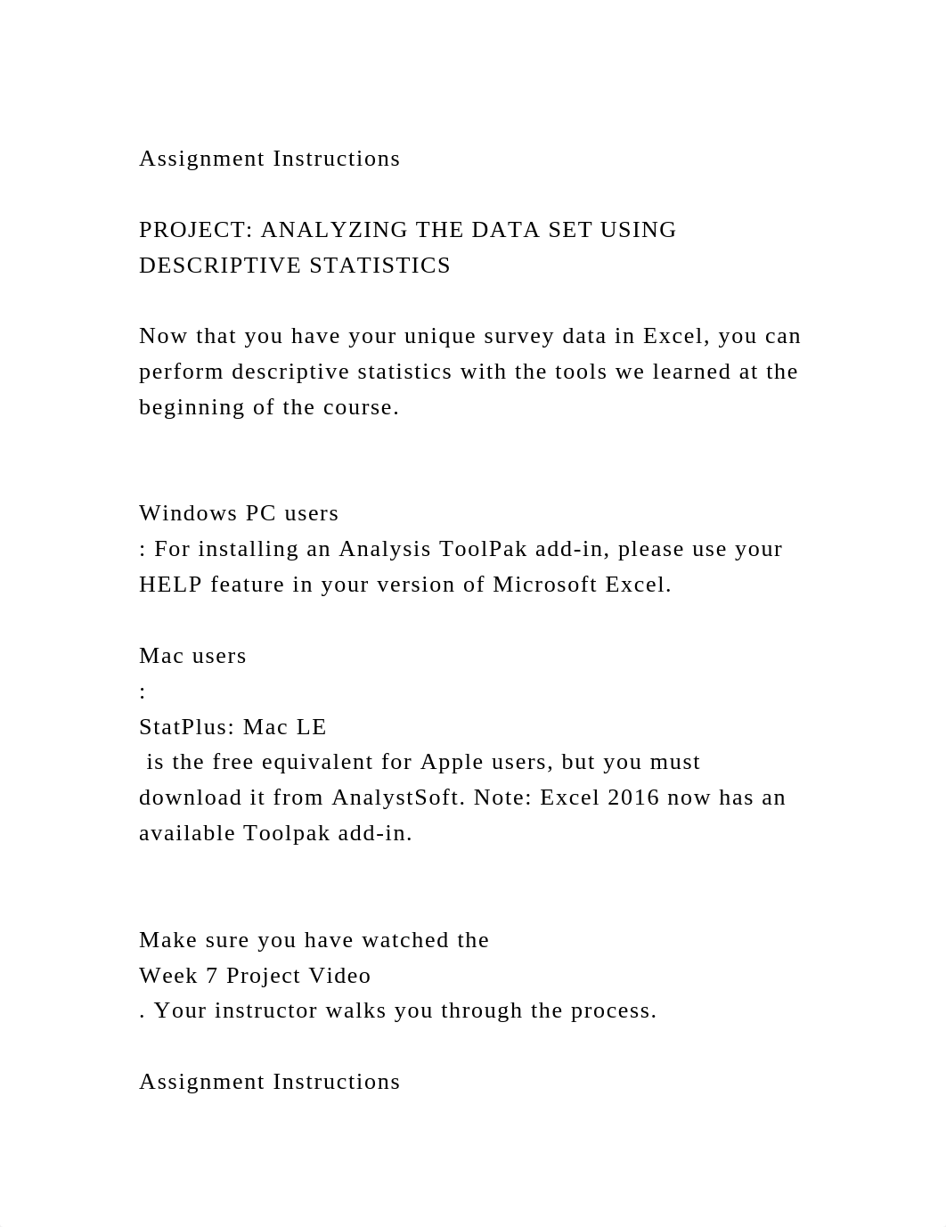 Assignment InstructionsPROJECT ANALYZING THE DATA SET USING DES.docx_dlmmh66x8q8_page2