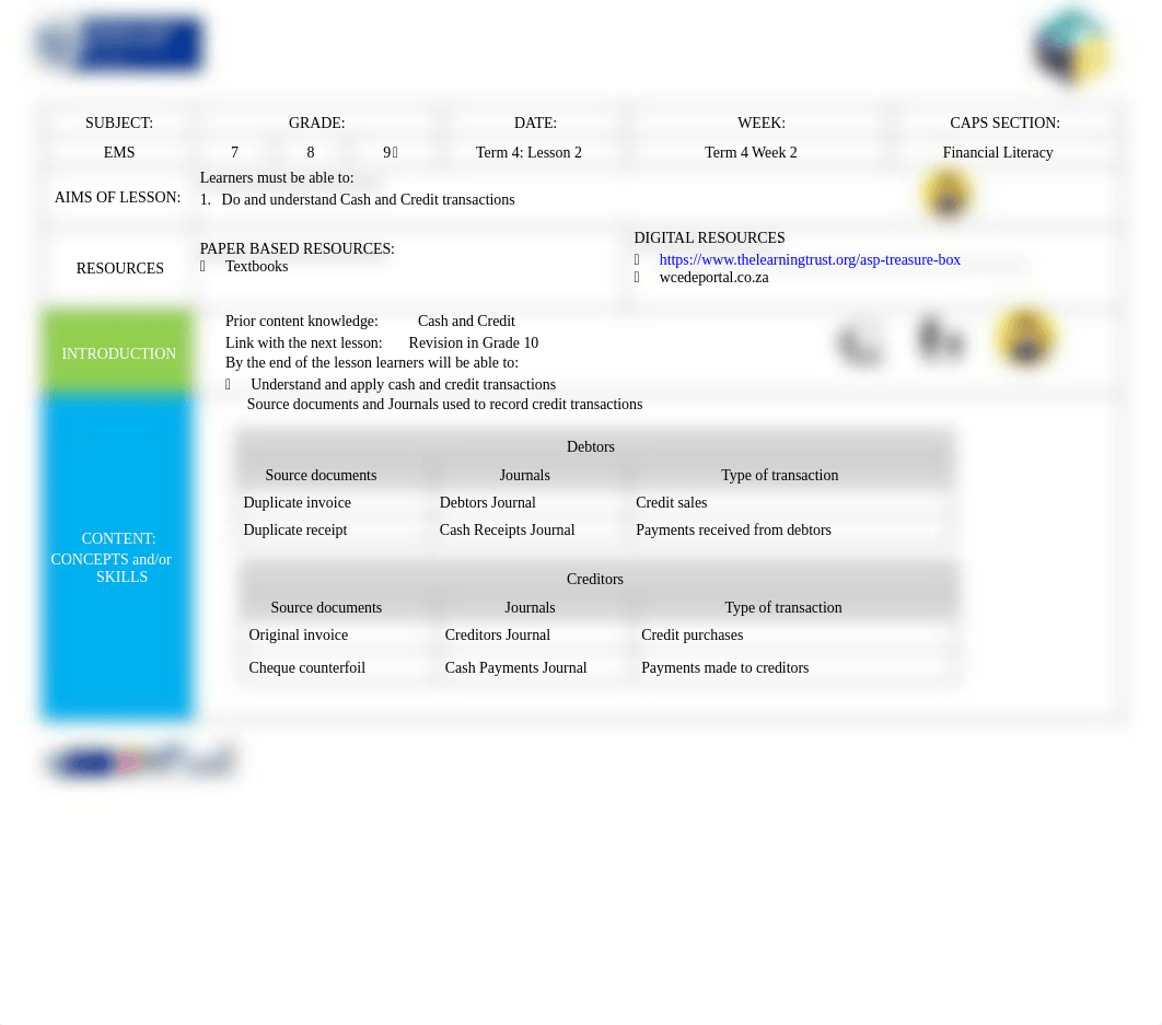 Lesson Plan Grade 9 EMS Term 4 Week 2.pdf_dlmn2u7ooe5_page1