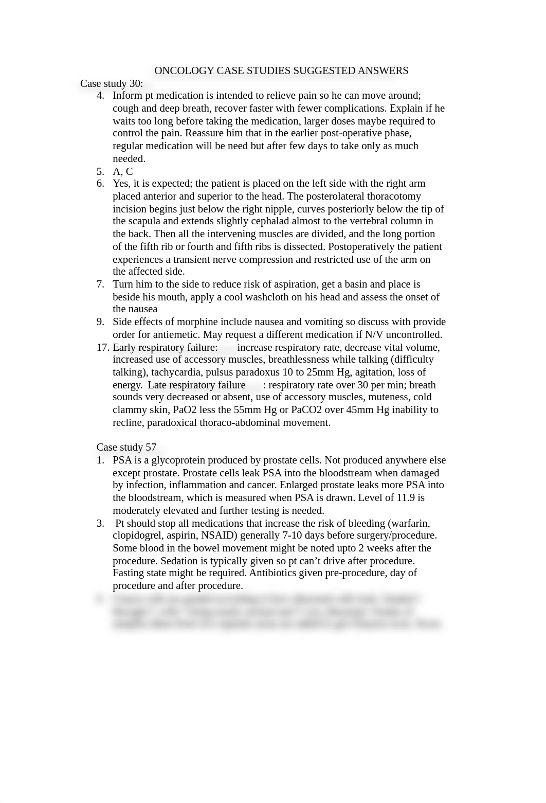 ONCOLOGY CASE STUDIES SUGGESTED ANSWERS_dlmuoblsdow_page1