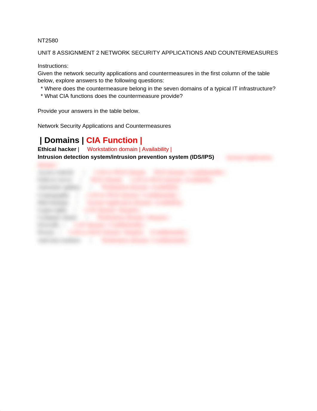 NT2580 UNIT 8 ASSIGNMENT 2 NETWORK SECURITY APPLICATIONS AND COUNTERMEASURES_dln9uje3tpa_page1