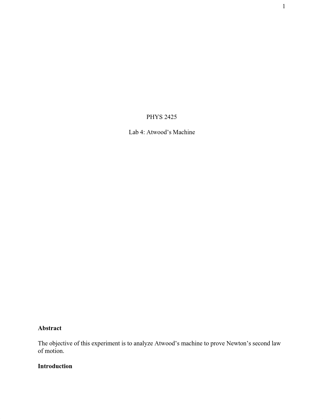 Lab 4: Atwood's Machine Report.pdf_dlnygmivfc6_page1