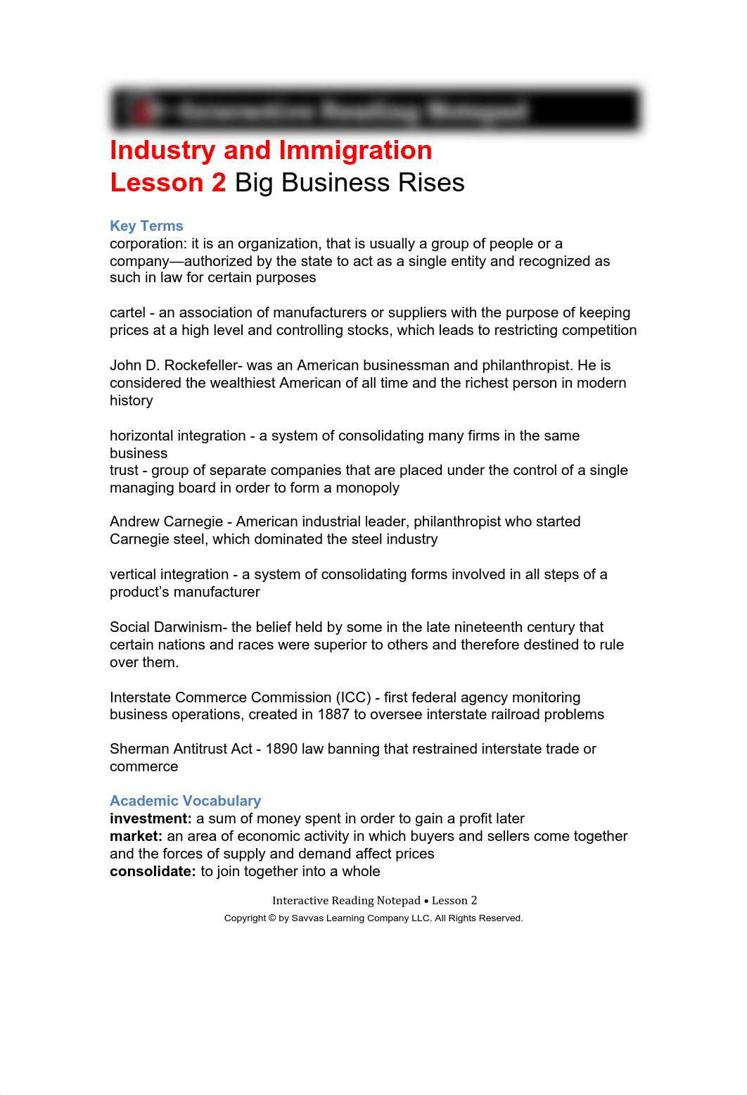 Industry and Immigration Lesson 2 Big Business Rises -Lesson 2_ Topic 1.pdf_dlo3xqiom55_page1