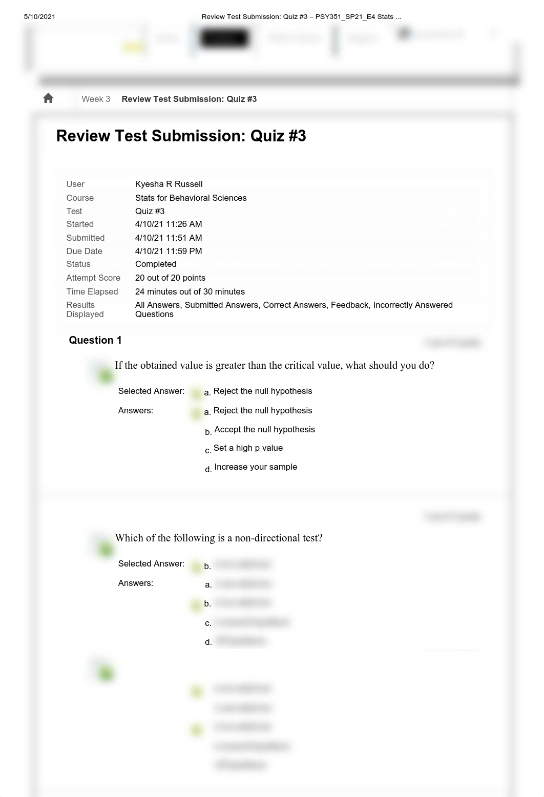 Review Test Submission_ Quiz #3 - PSY351_SP21_E4 Stats .._.pdf_dlo4mcmant5_page1