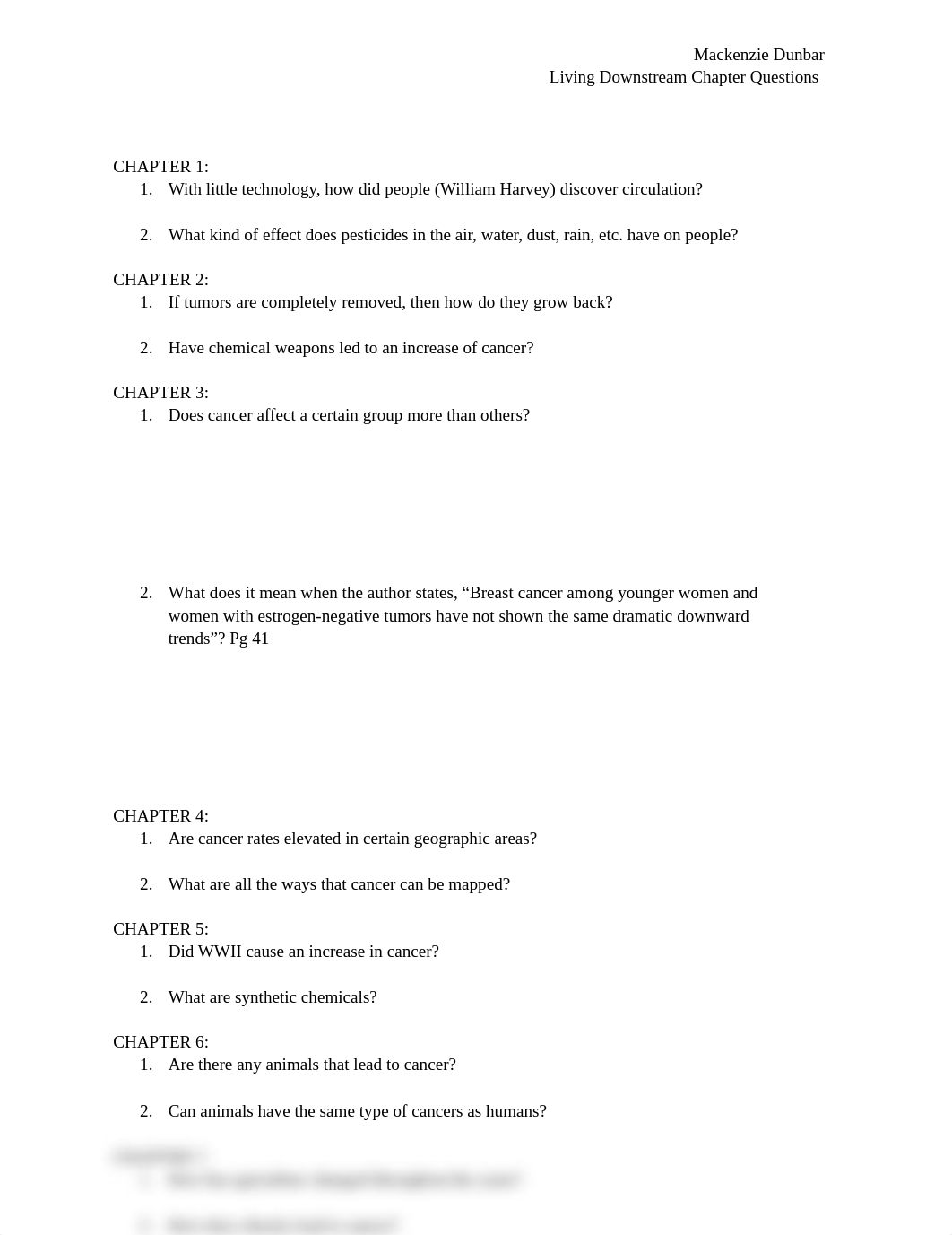 Living Downstream Chapter Questions.docx_dlobahtuppg_page1