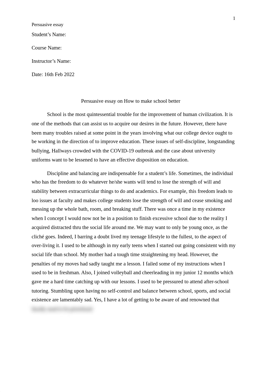 Persuasive essay on How to make school better.docx_dlodplpjsb9_page1