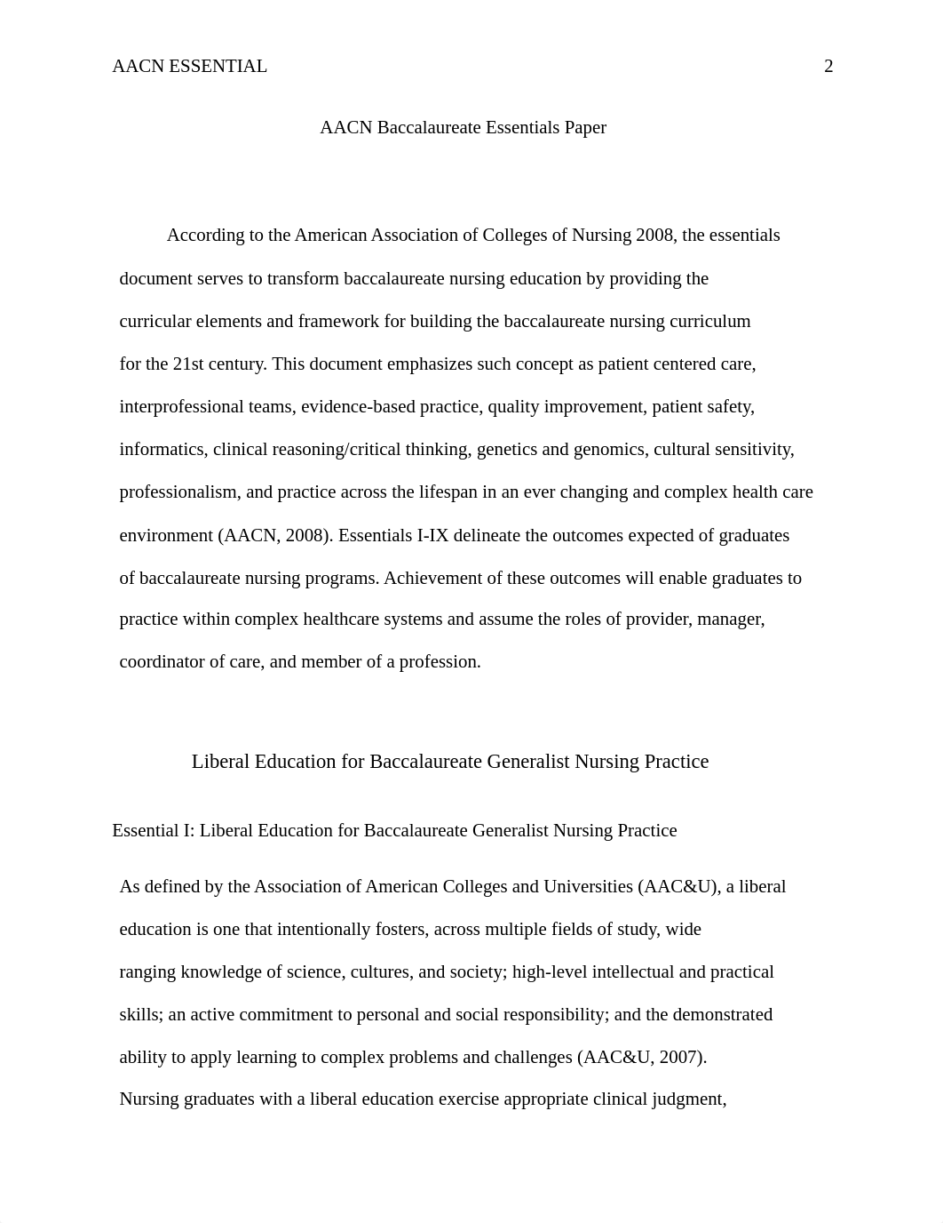 AACN Essential Capstone Final Paper 2 .docx_dloplnpxdyl_page2