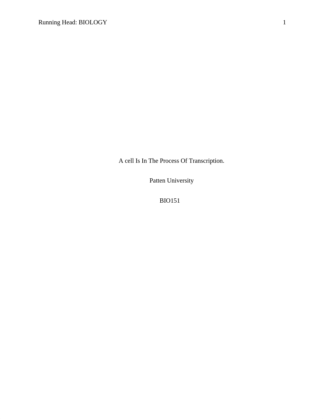 A cell Is In The Process Of Transcription.docx_dlp5qlkzdk5_page1