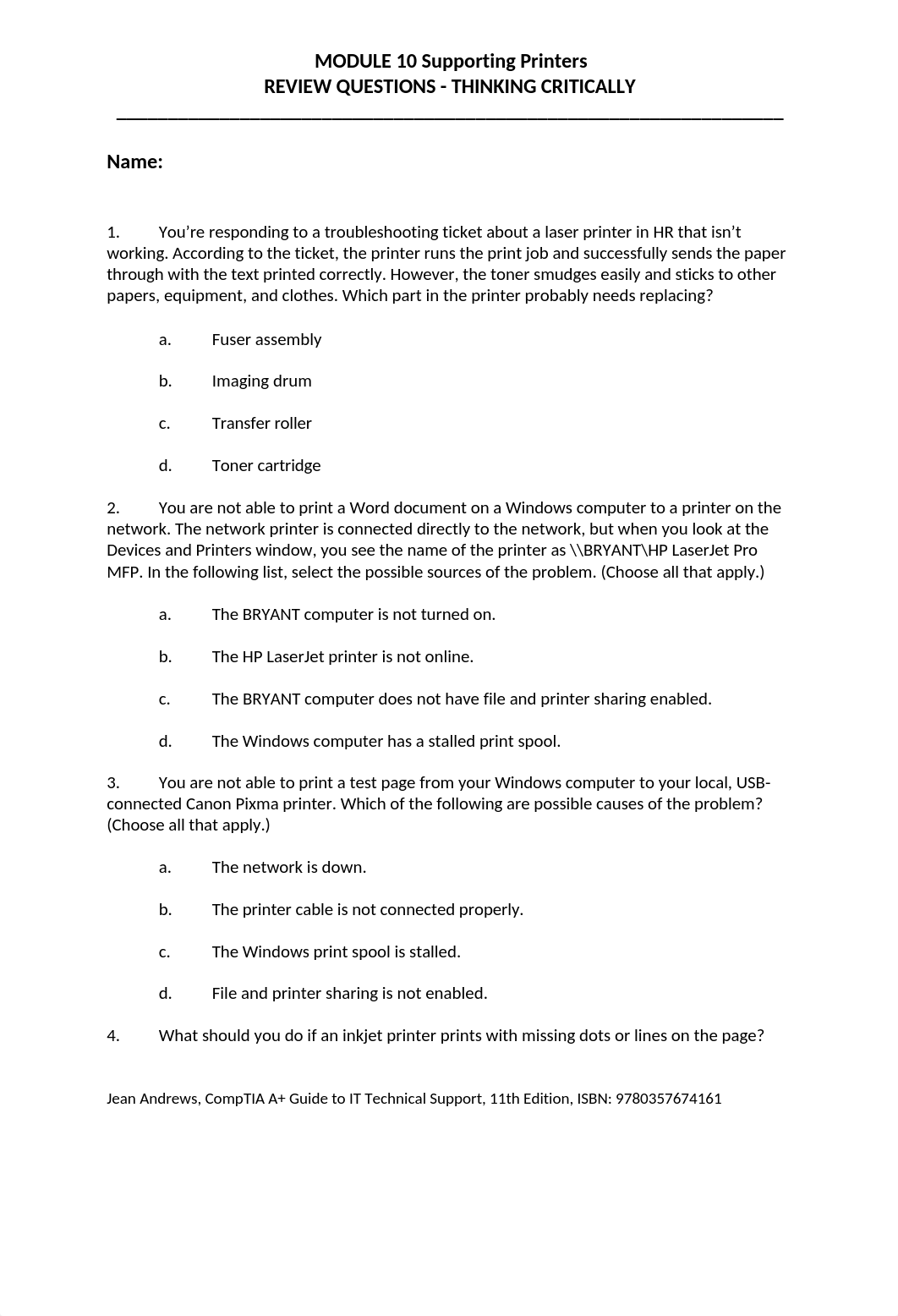 Mod 10 Supporting Printers Review Questions.docx_dlphbotrvcw_page1