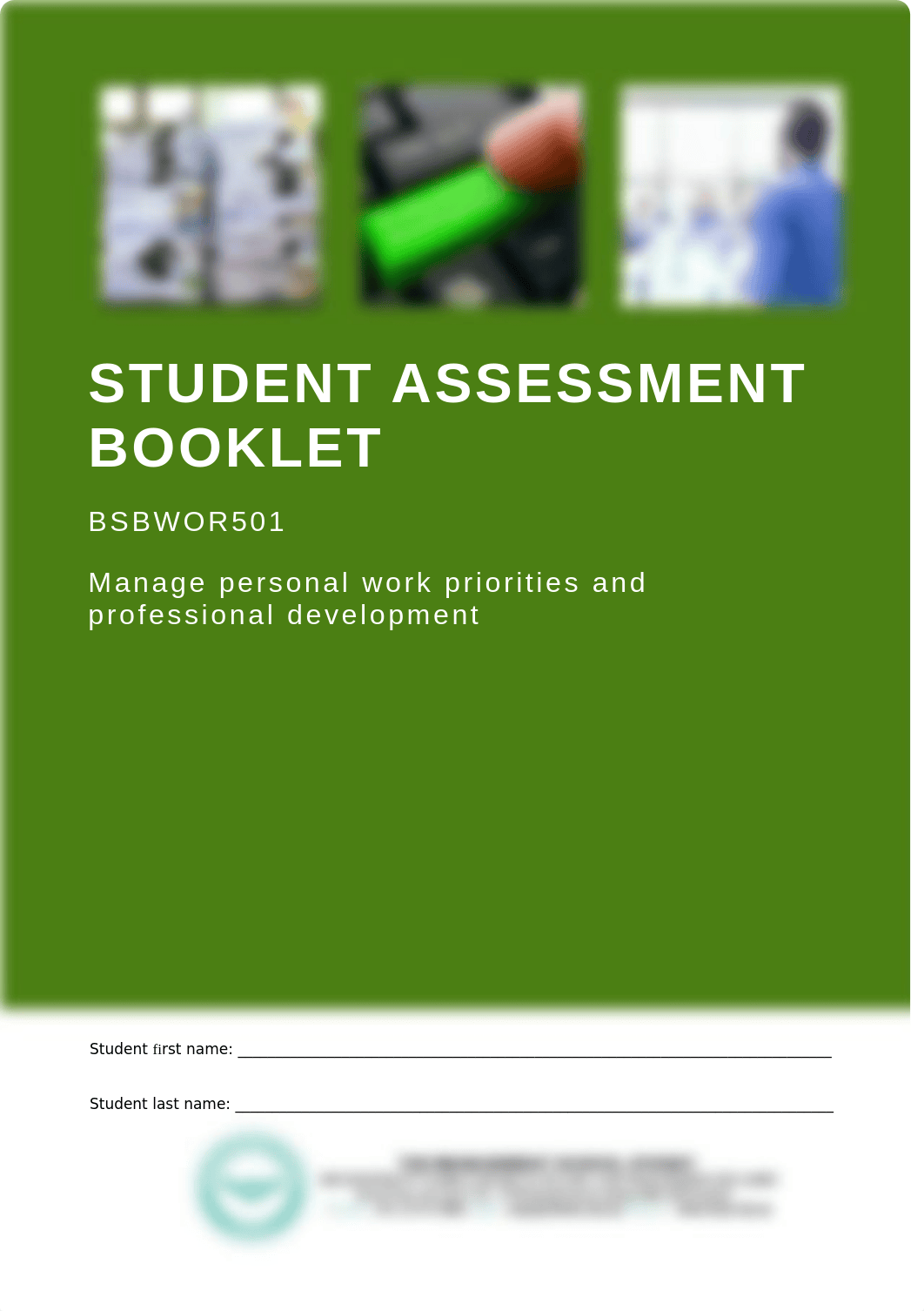 BSBWOR501 Assessment Booklet123.docx_dlq4wjtbzhw_page1