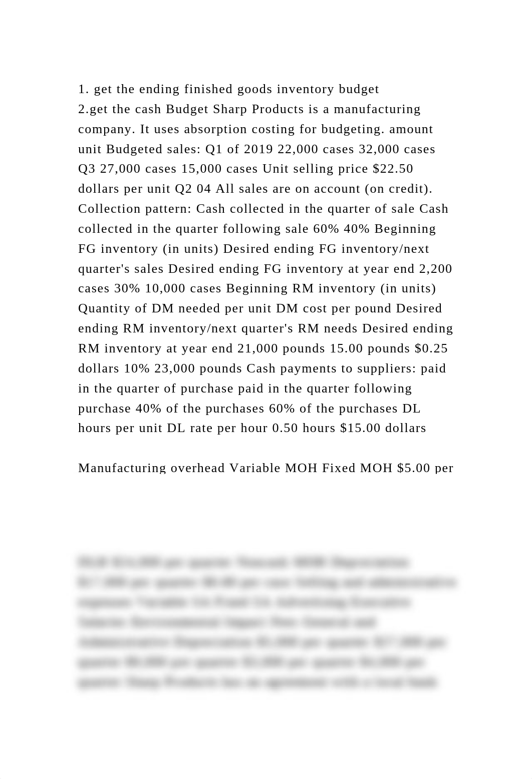 1. get the ending finished goods inventory budget2.get the cash Bu.docx_dlqaftkj7ph_page2