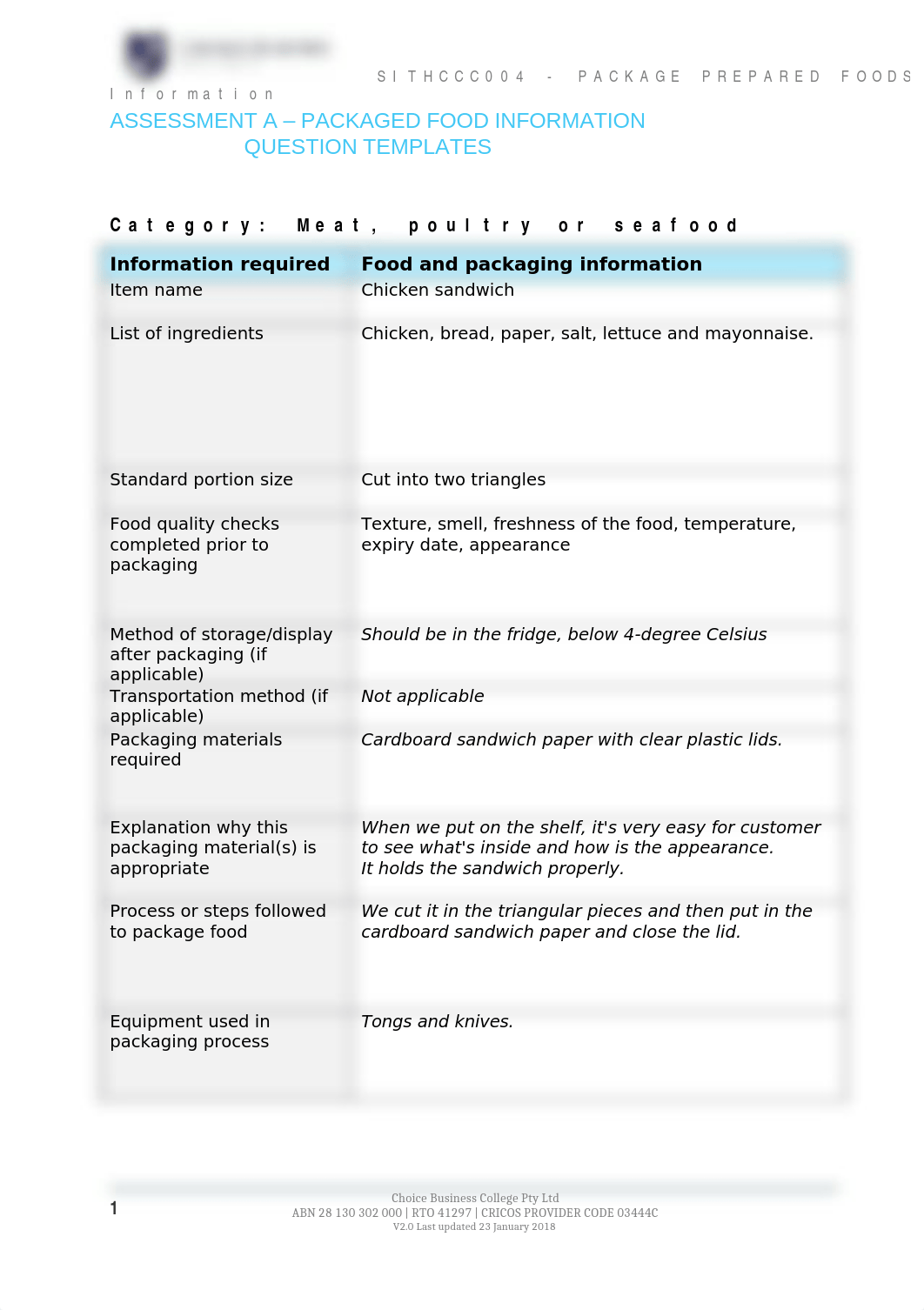 Assessment A - Packaged Food Information.docx_dlqg9s56sox_page1