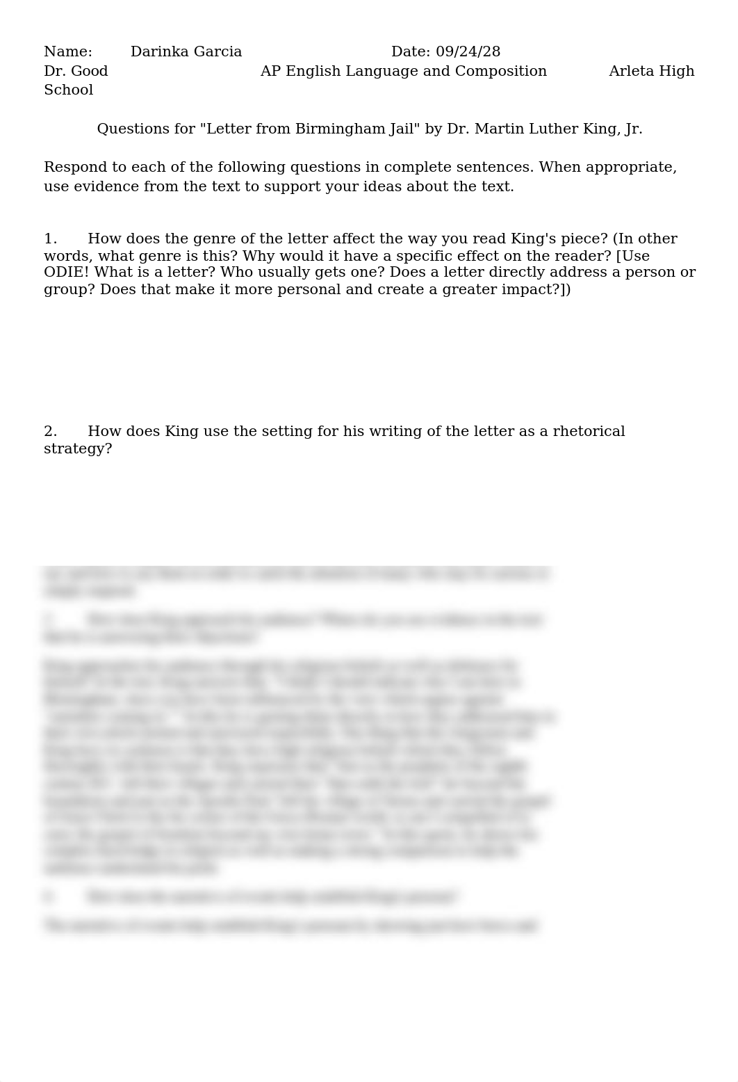 Copy of DARINKA GARCIA - Questions for "Letter from Birmingham Jail"_dlqhmk950q7_page1