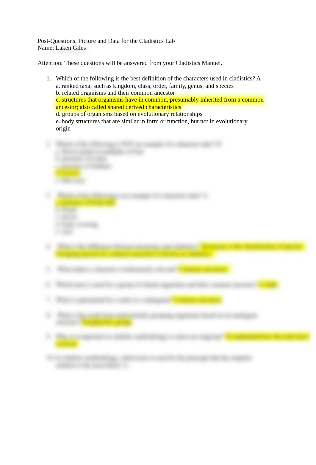 Post-Questions, Picture and Data for the Cladistics Lab.docx_dlqsm7v2cwk_page1