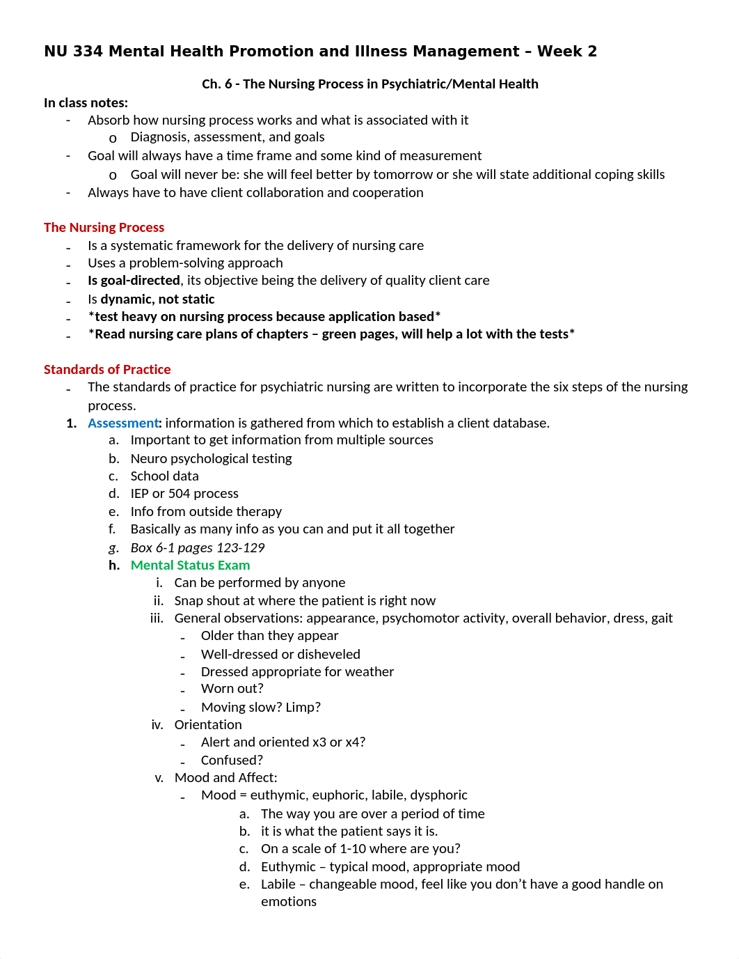 NU 334 WK 2 - Ch. 6 Nursing Process .docx_dlqtjf0hg9s_page1