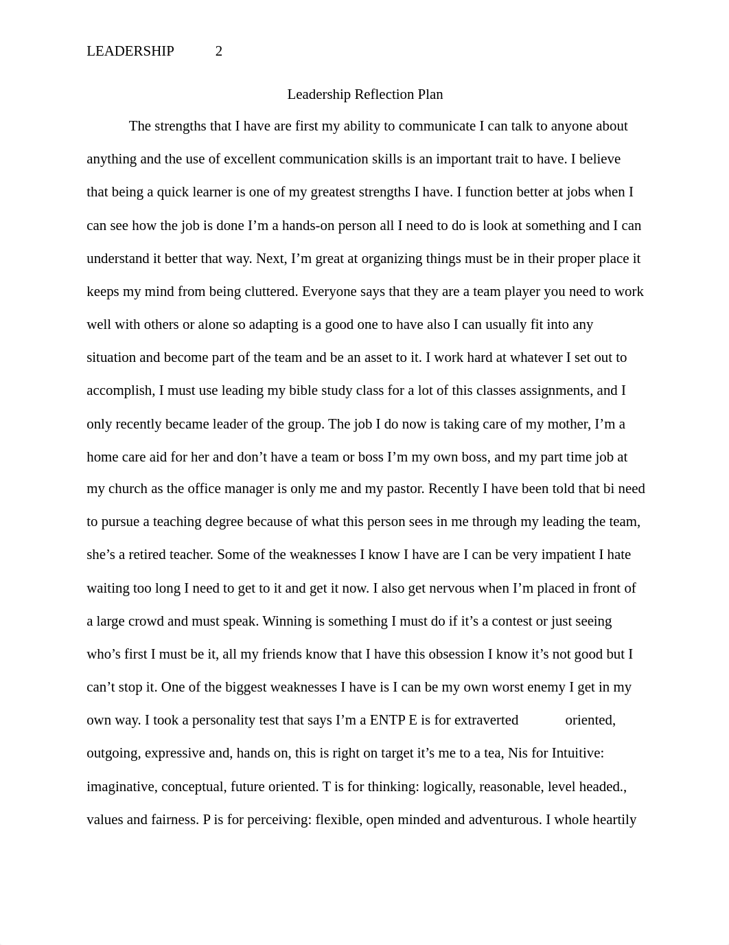 Leadership Plan Reflection week 5.docx_dlqu6nys17a_page2