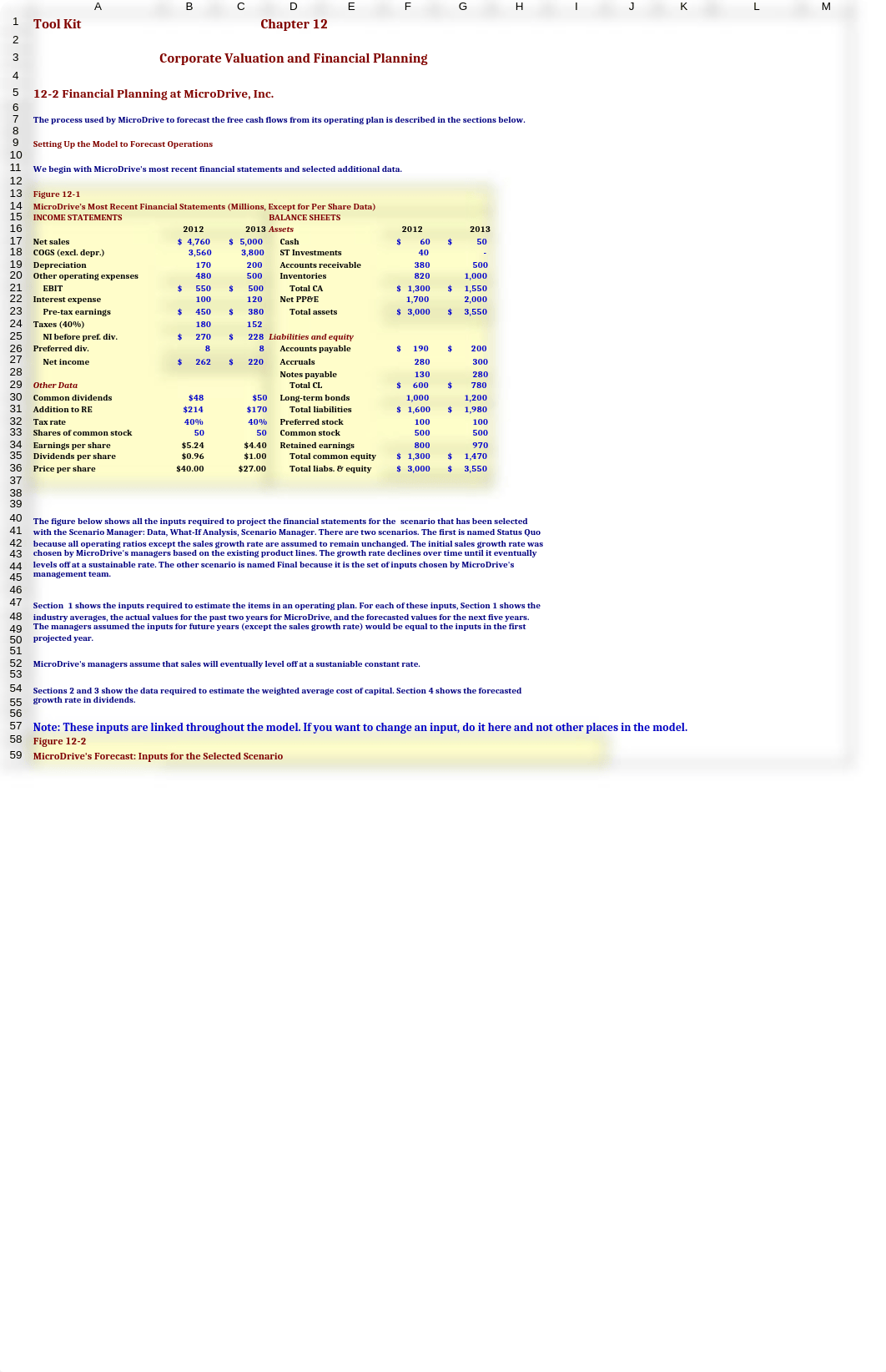 Chapter 12 Tool Kit FINC 5880_dlr01n4fecd_page1